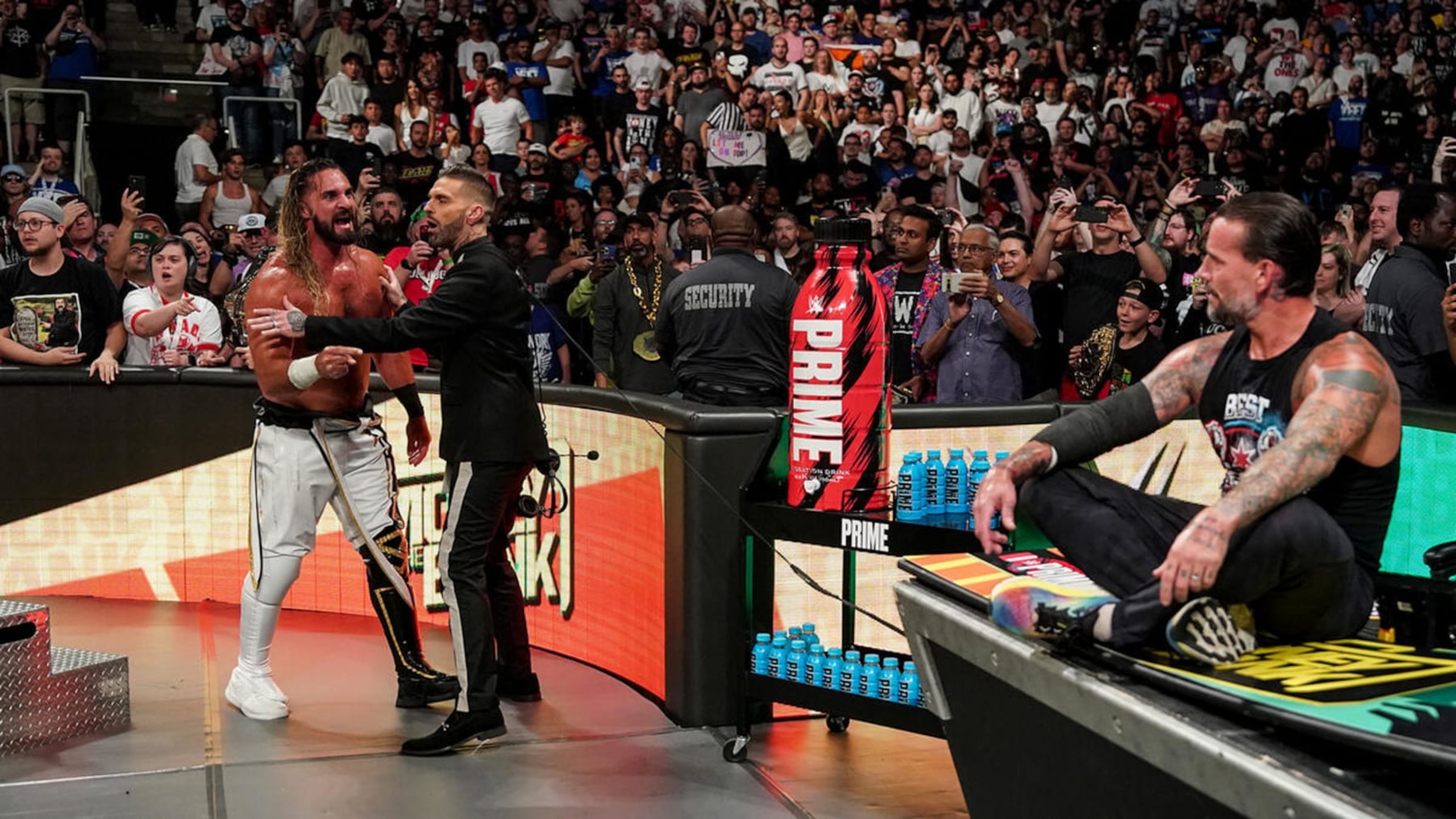 CM Punk and Seth Rollins are ready to rekindle their rivalry.