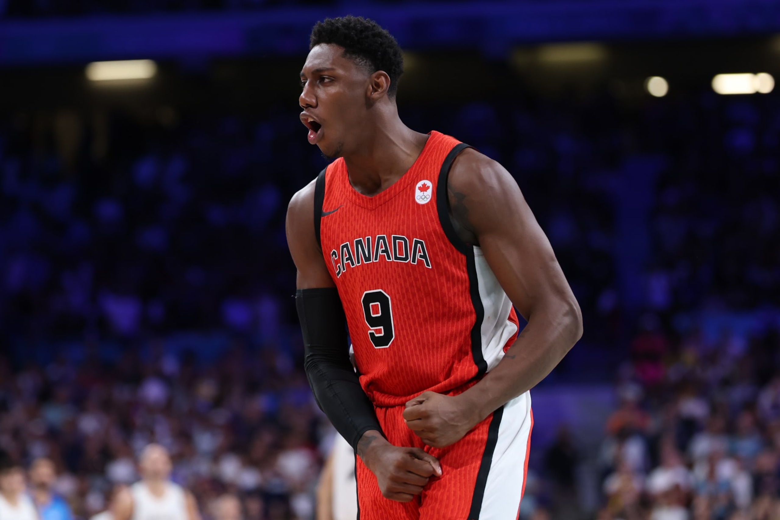 RJ Barrett of Team Canada
