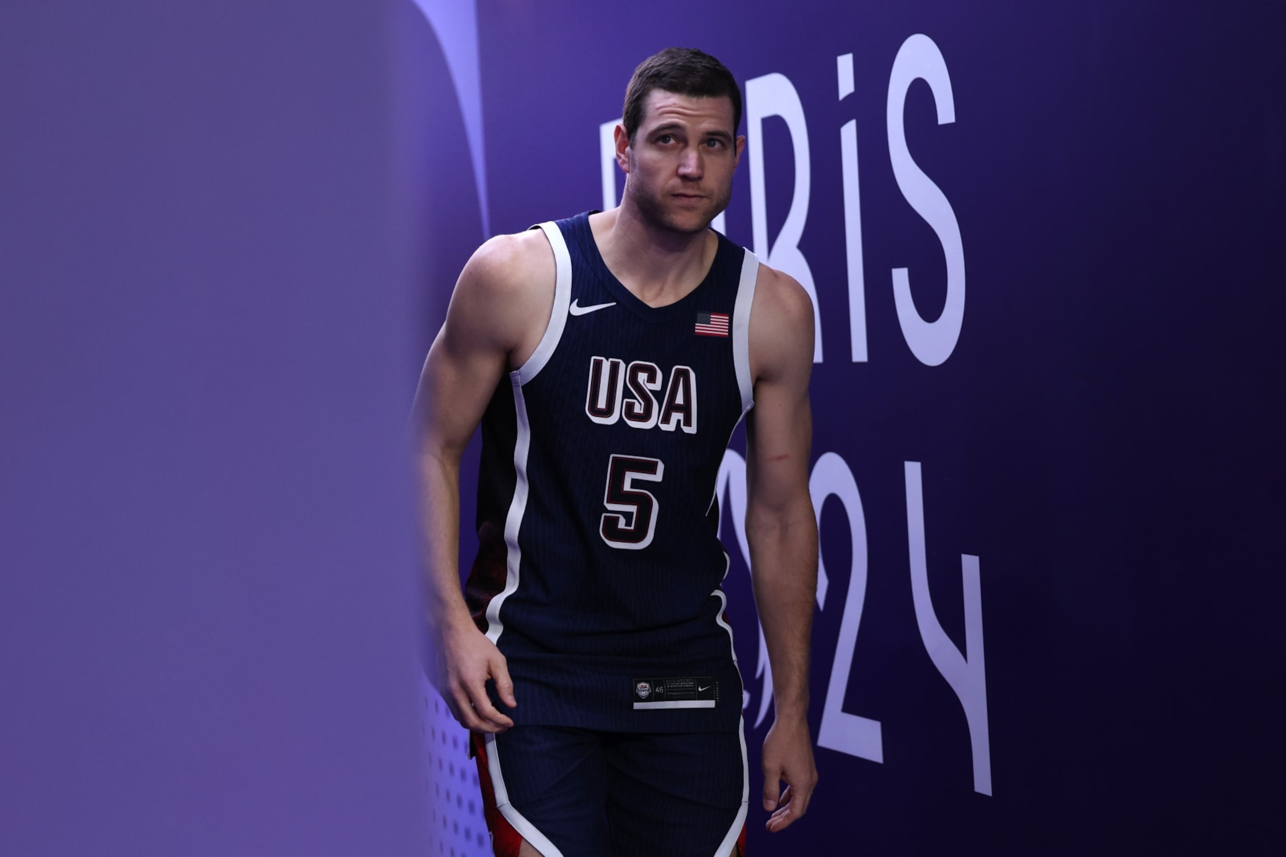 Jimmer Fredette of the U.S. men's 3x3 team
