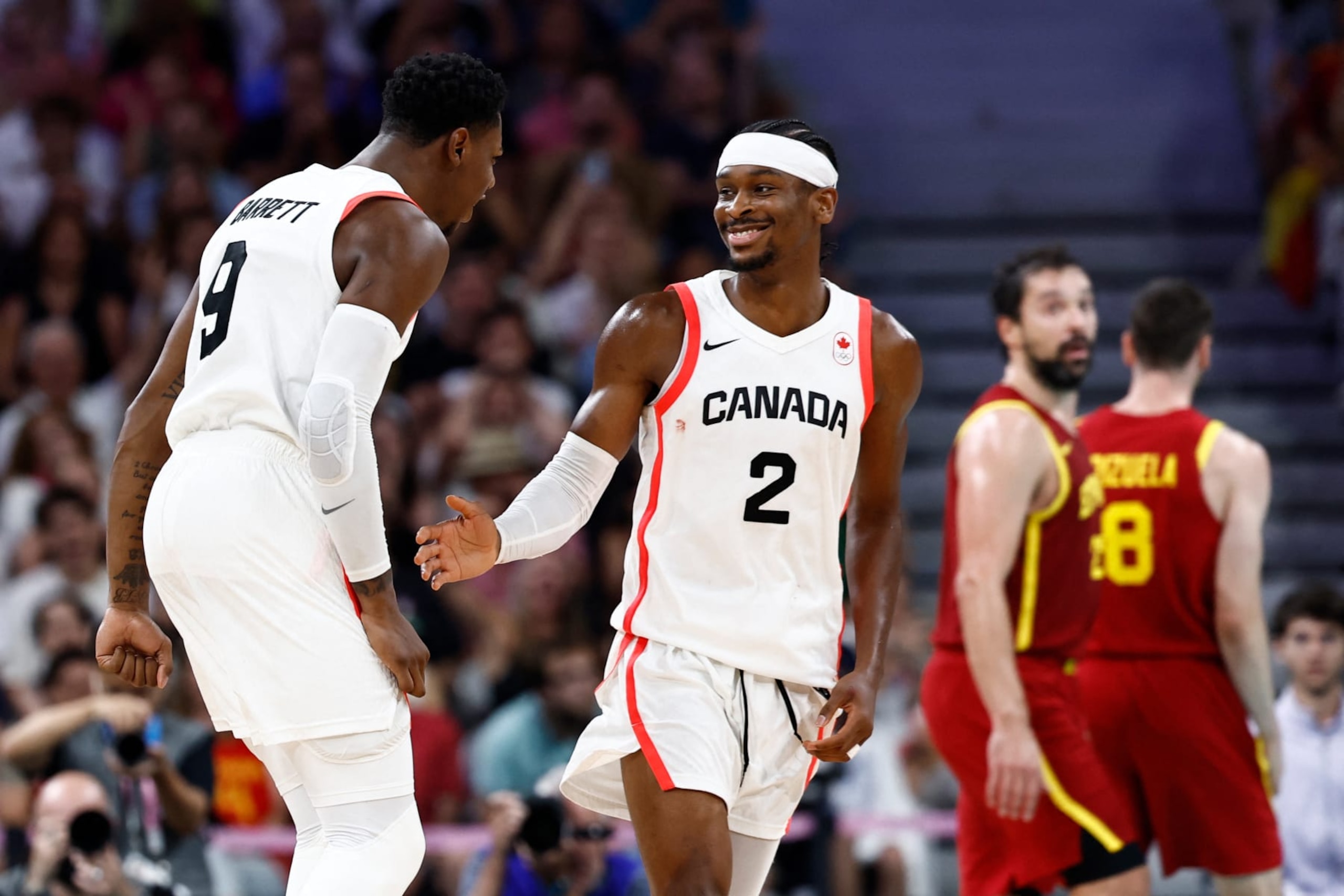RJ Barrett and Shai Gilgeous-Alexander