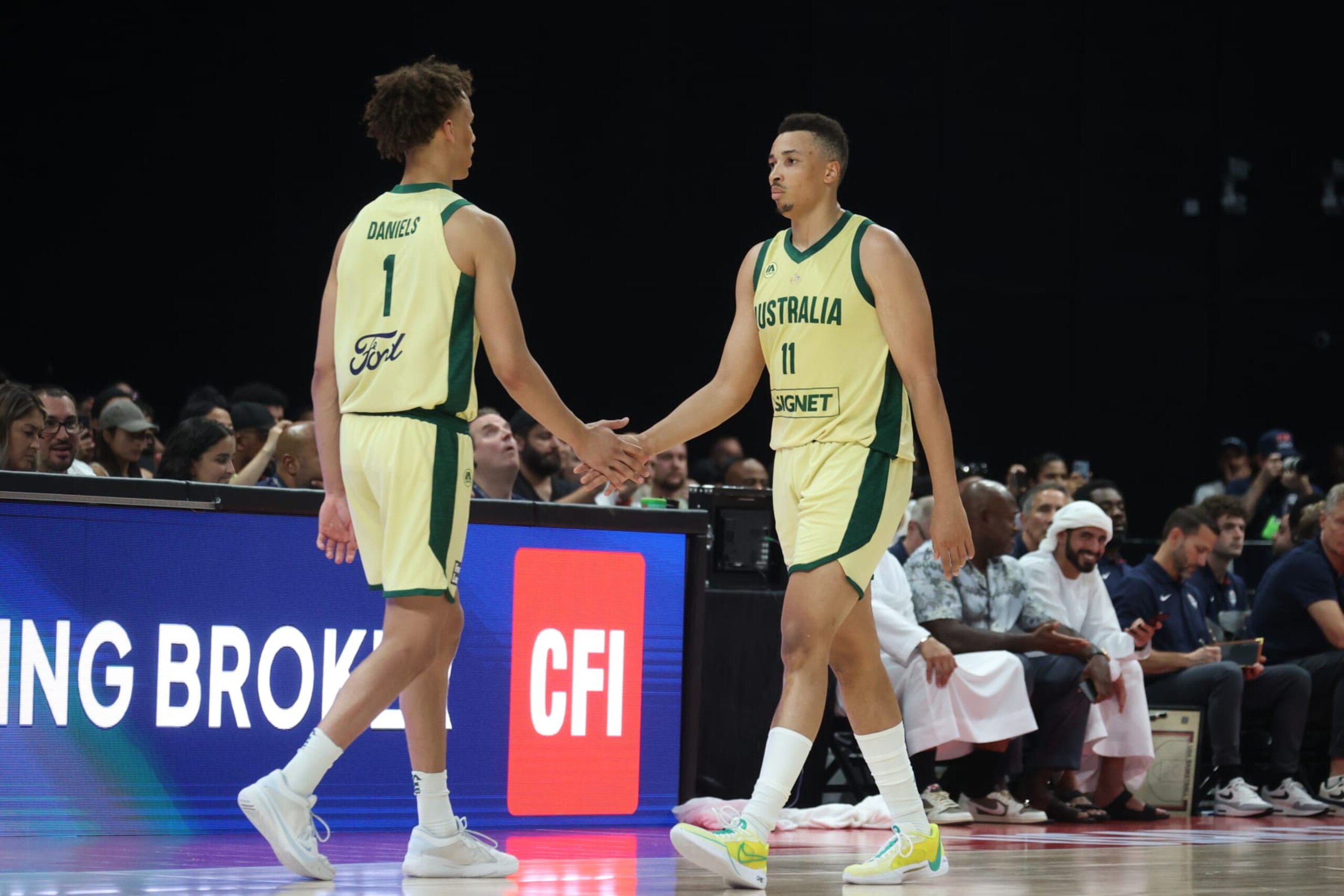 Dyson Daniels and Dante Exum