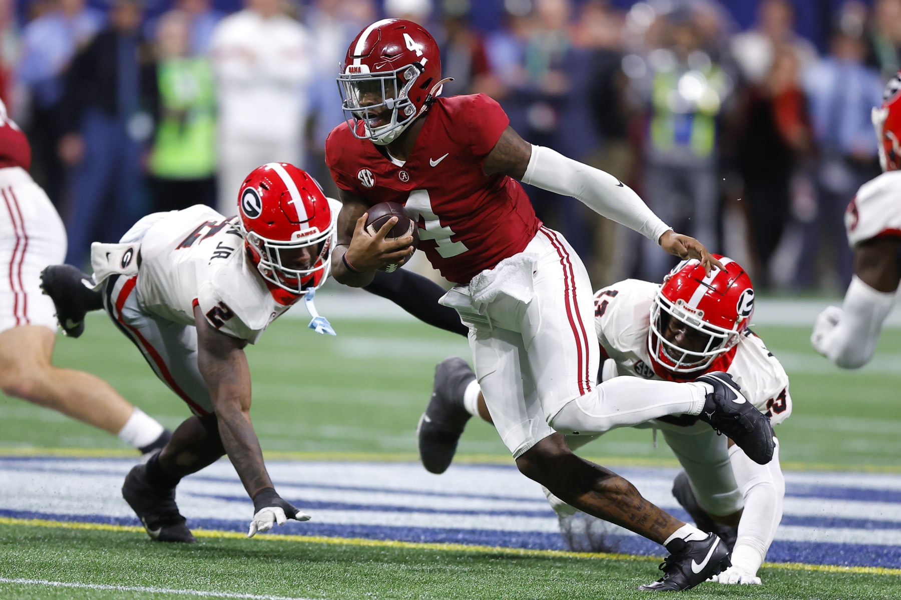 Alabama QB Jalen Milroe