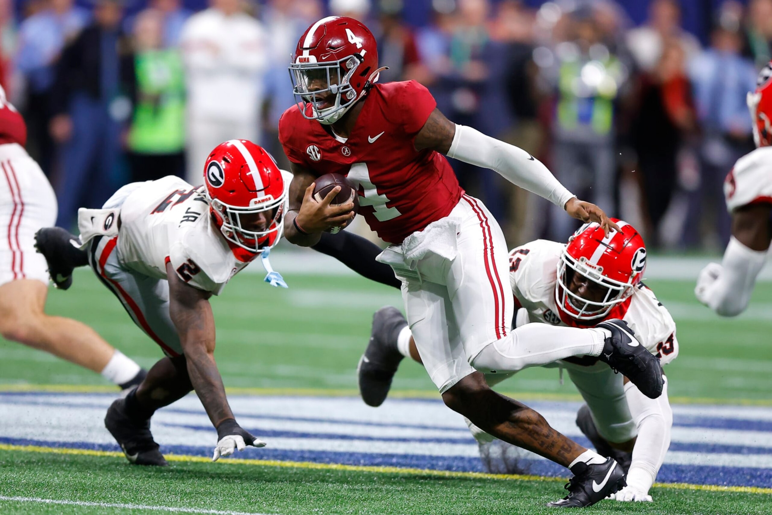Alabama QB Jalen Milroe