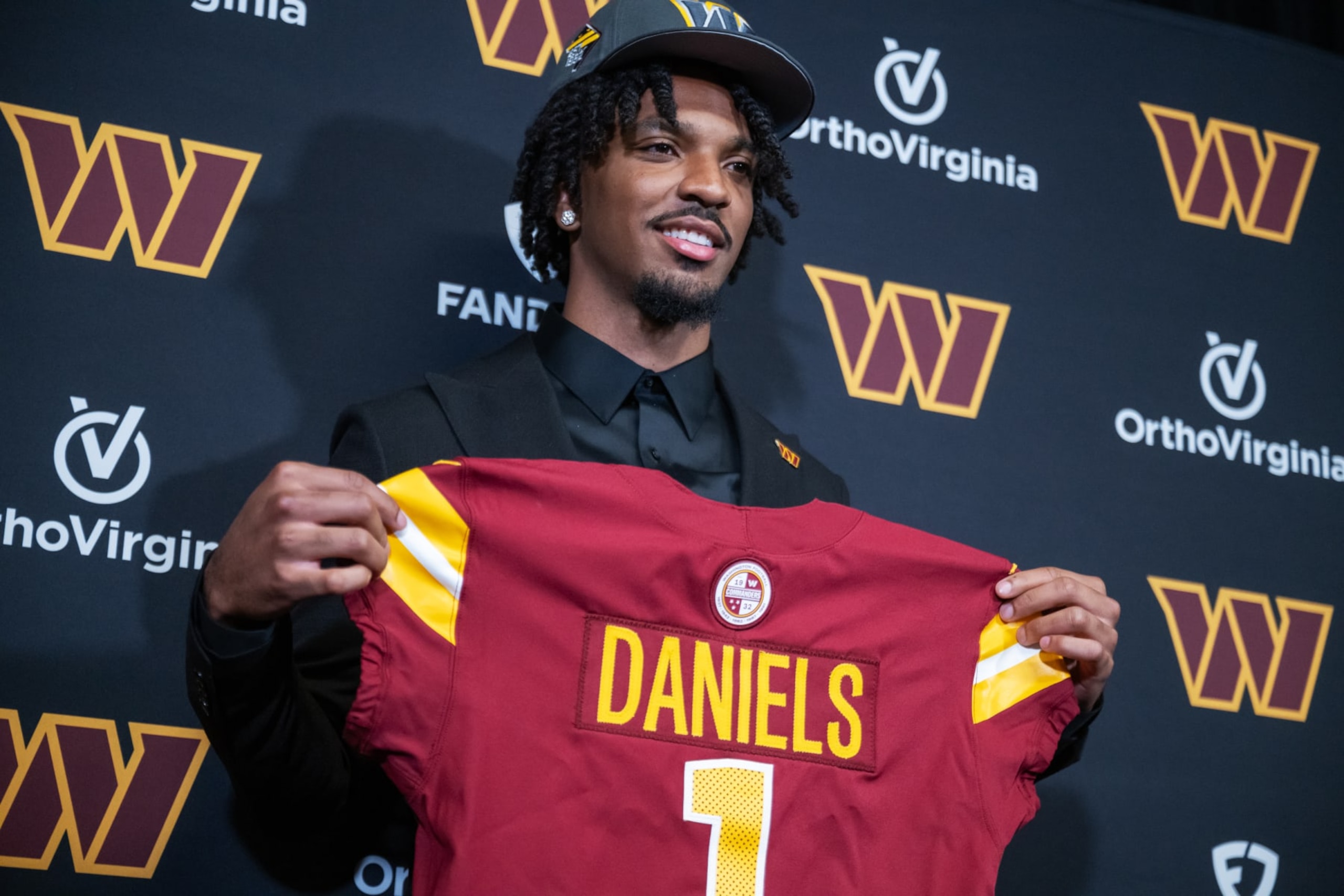 Commanders QB Jayden Daniels Commanders QB Jayden Daniels