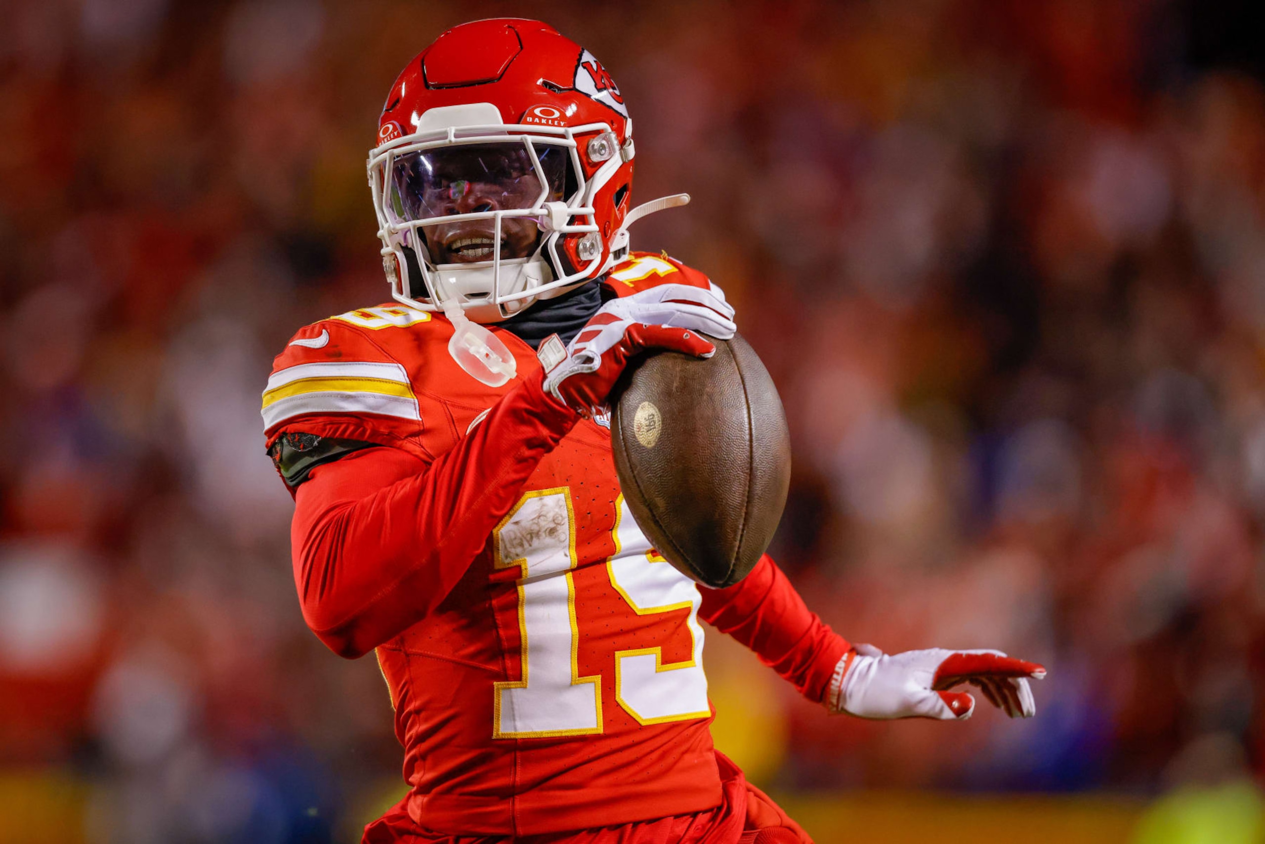 Chiefs WR Kadarius Toney Chiefs WR Kadarius Toney
