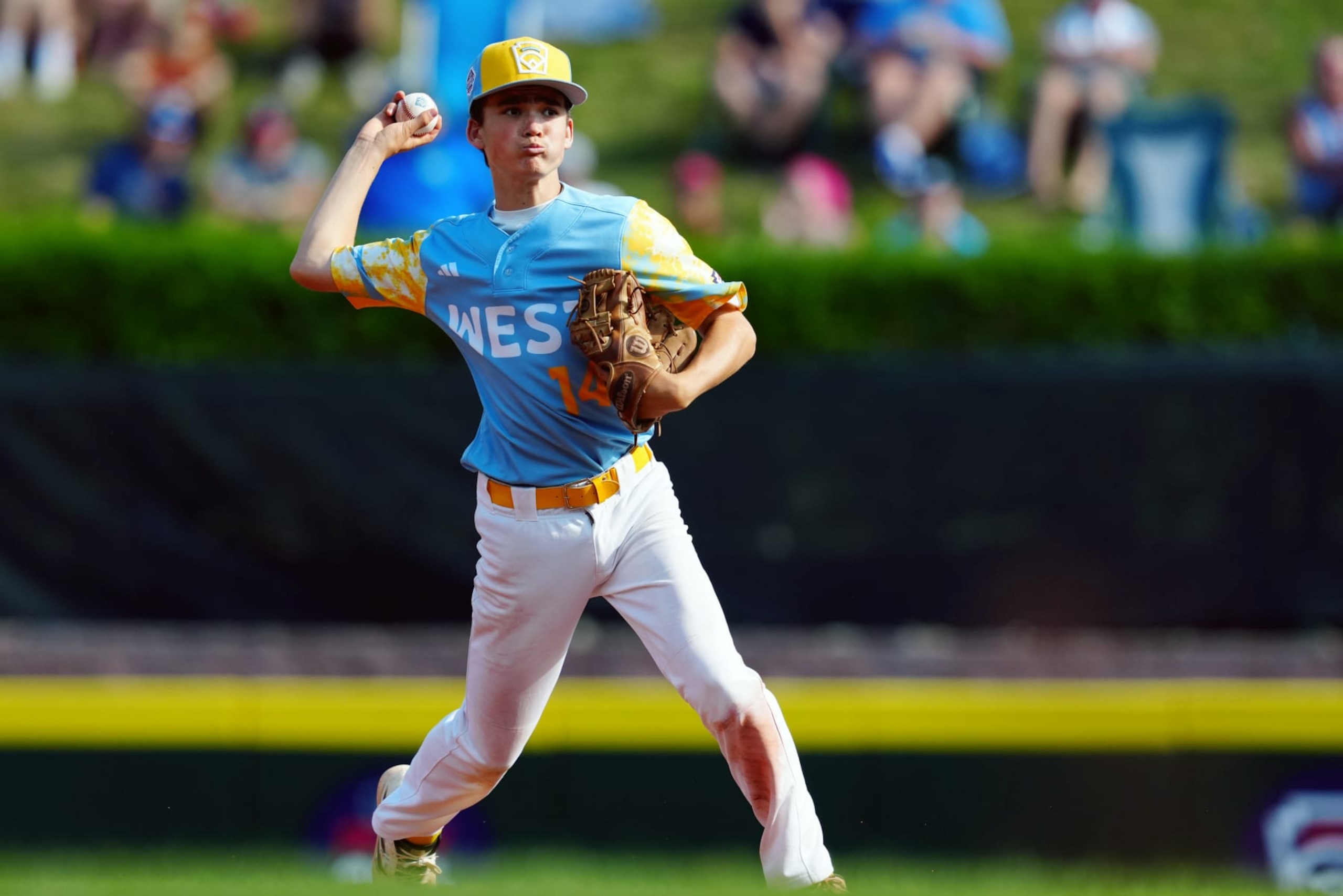Brody Brooks of El Segundo Little League at the 2023 LLWS Brody Brooks of El Segundo Little League at the 2023 LLWS