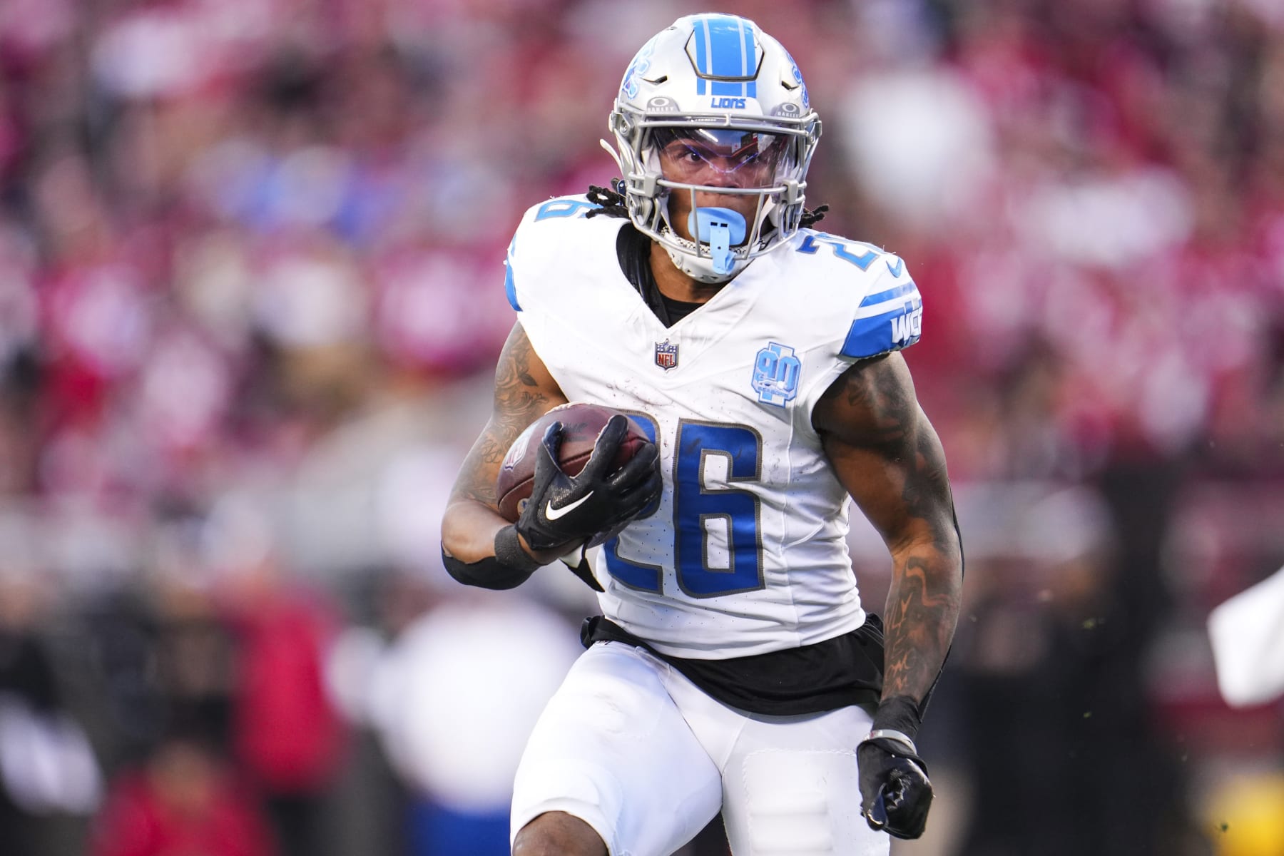 NFL Rumors: Lions' Jahmyr Gibbs Suffered Hamstring Injury at Practice