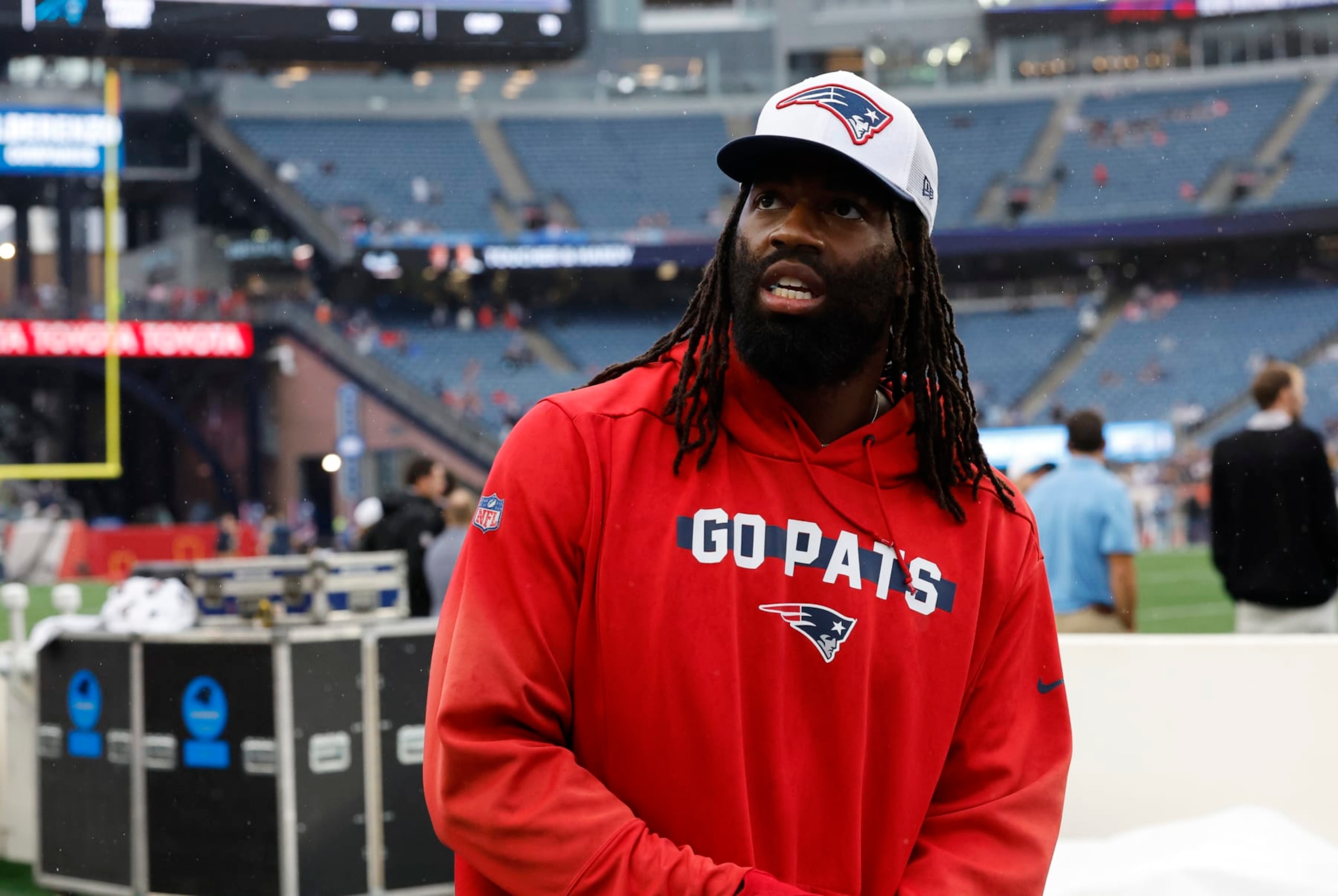 Patriots edge-rusher Matt Judon
