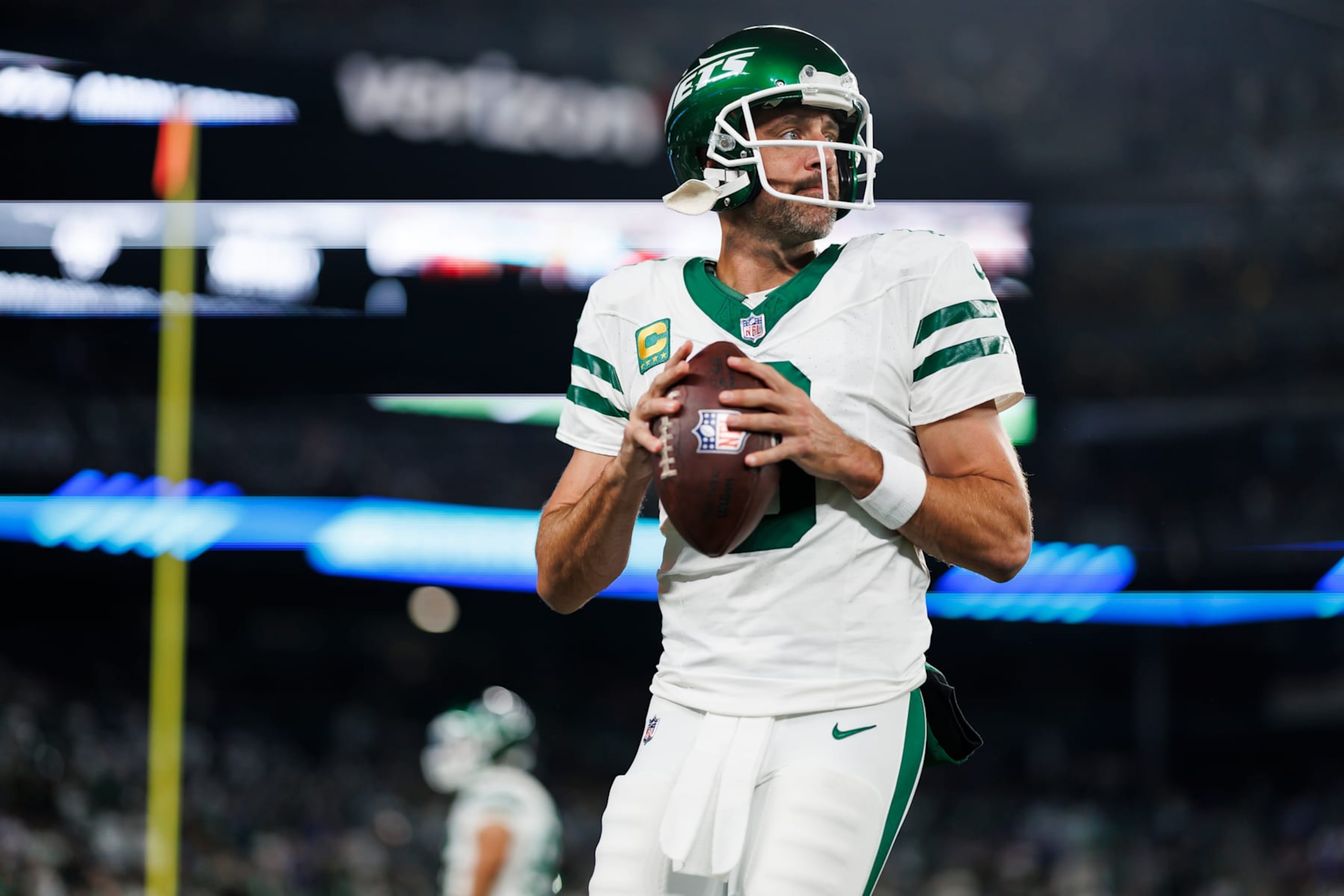 Jets QB Aaron Rodgers