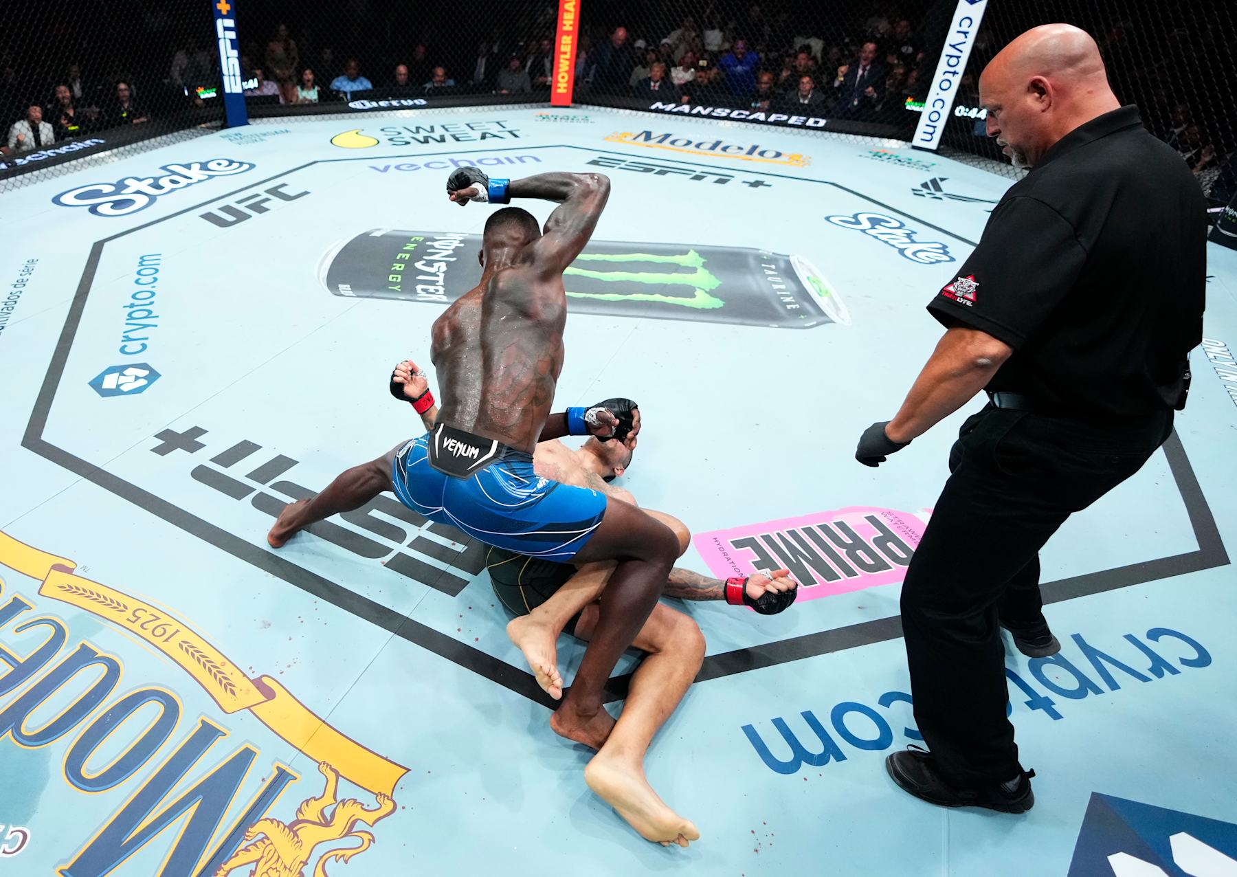 Adesanya knocked out Alex Pereira in April 2023.