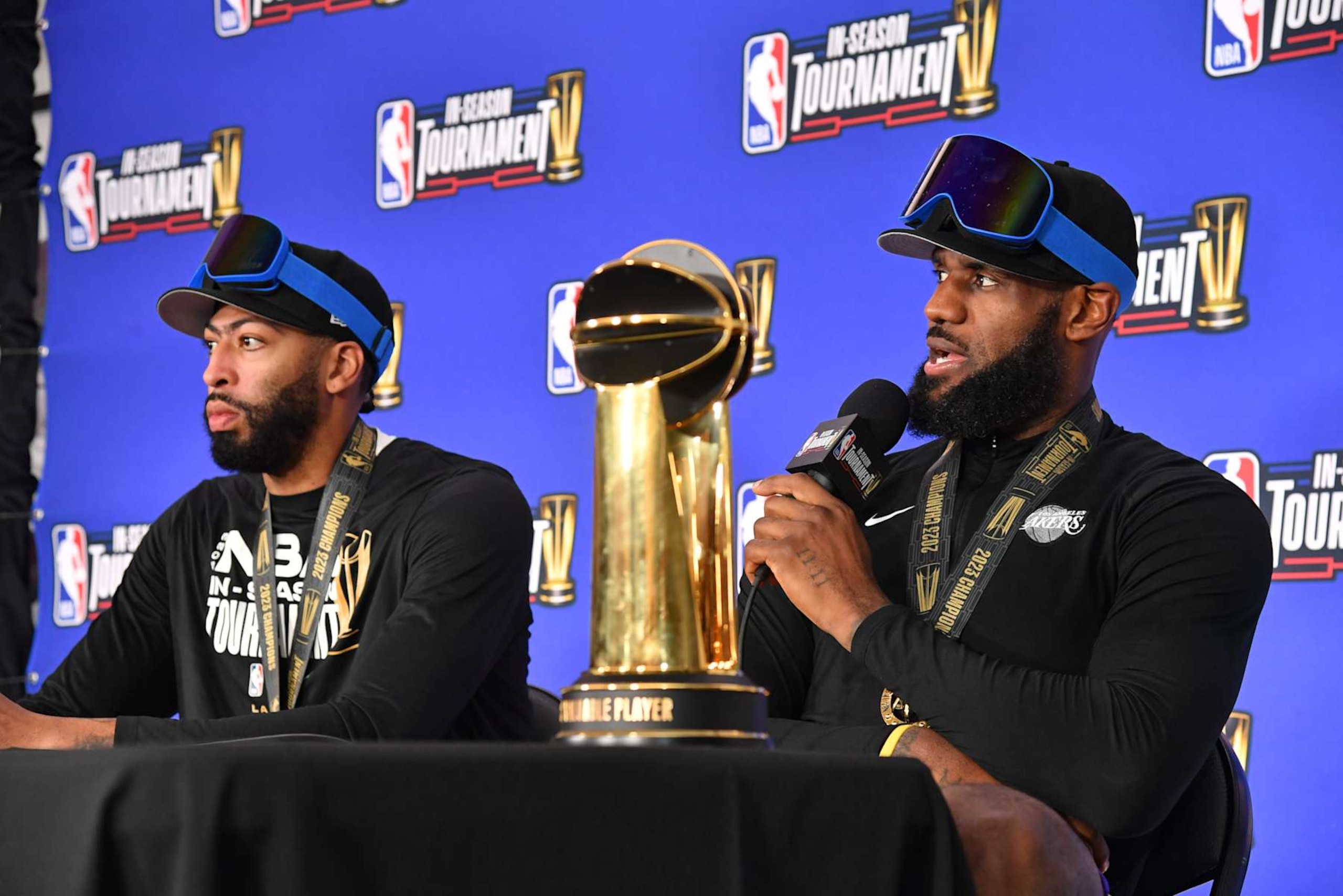 Anthony Davis and LeBron James Anthony Davis and LeBron James