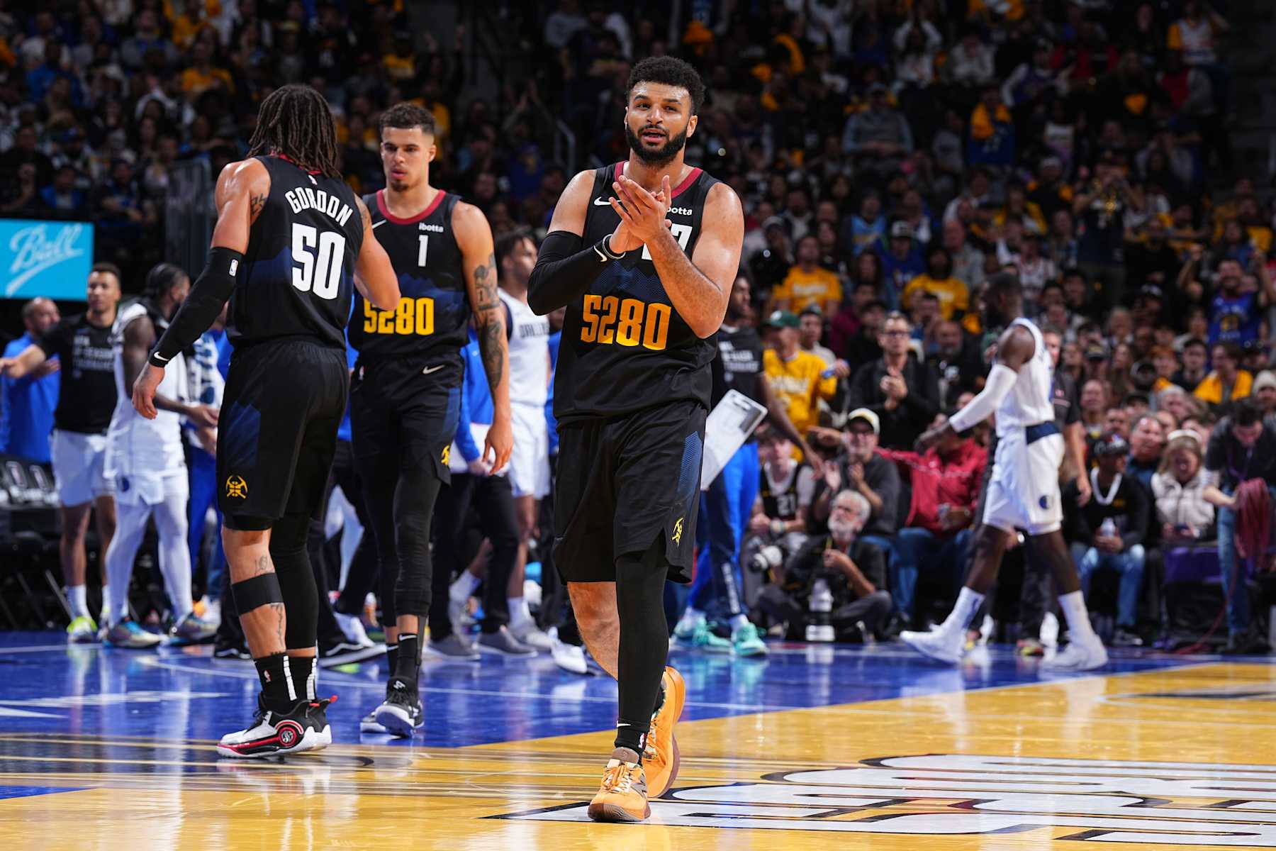 Aaron Gordon, Michael Porter Jr. and Jamal Murray