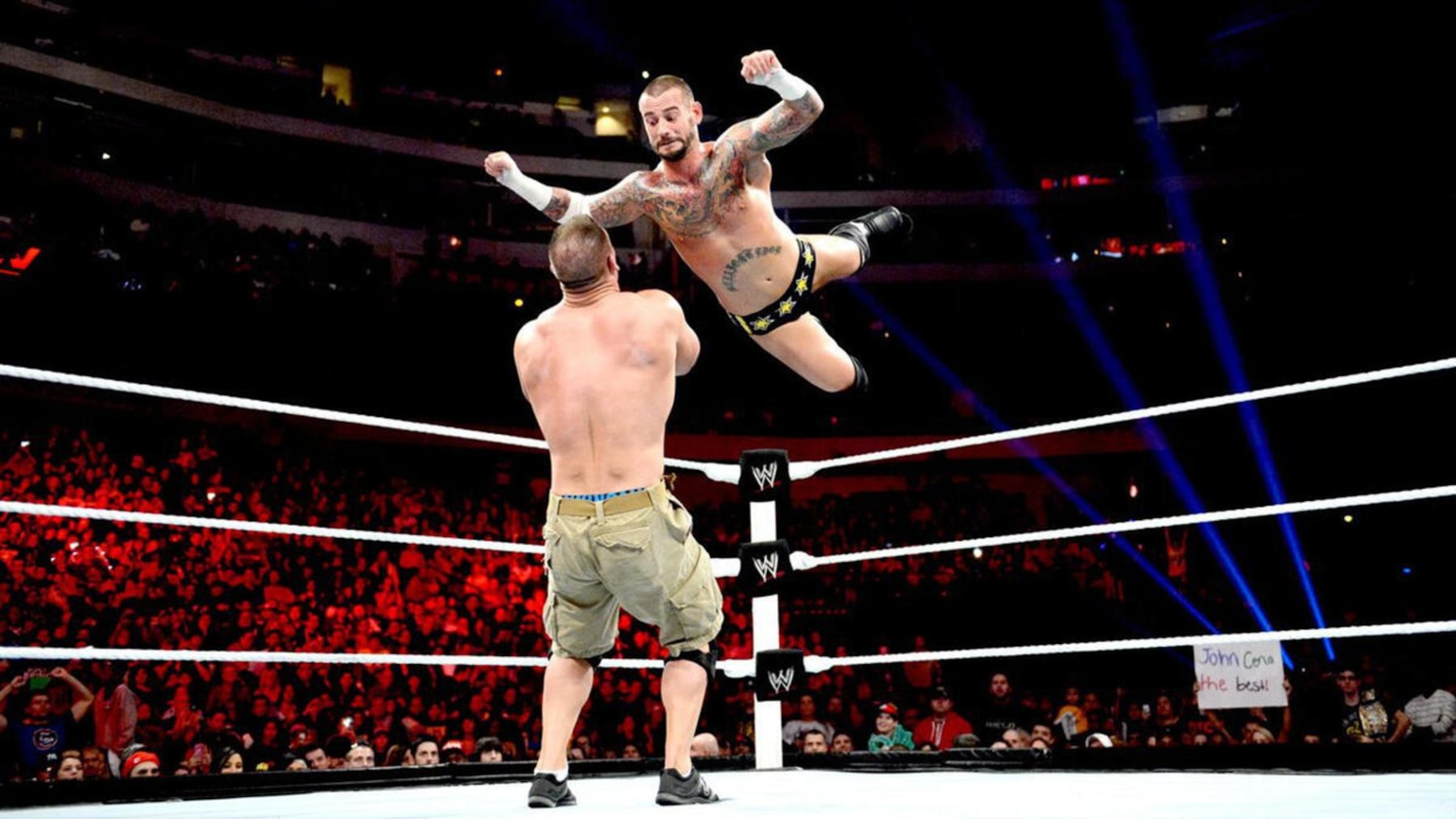 John Cena and CM Punk are destined to do battle one more time before Cena calls it a career. John Cena and CM Punk are destined to do battle one more time before Cena calls it a career.