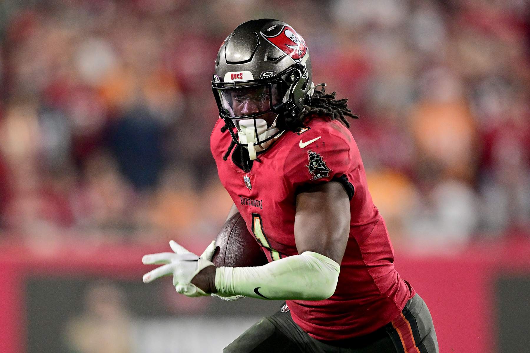 Tampa Bay Buccaneers running back Rachaad White