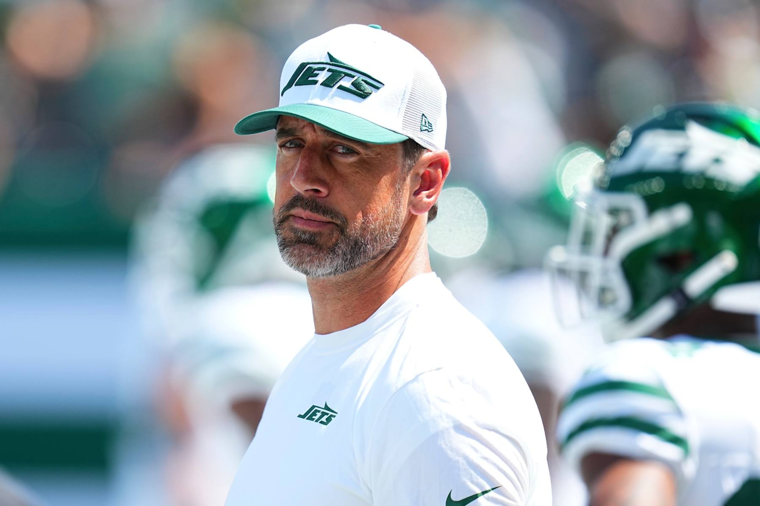 Jets QB Aaron Rodgers
