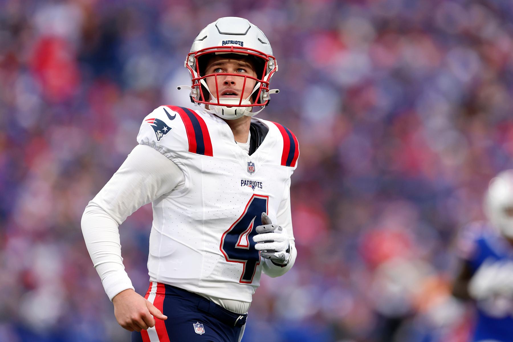 Patriots QB Bailey Zappe