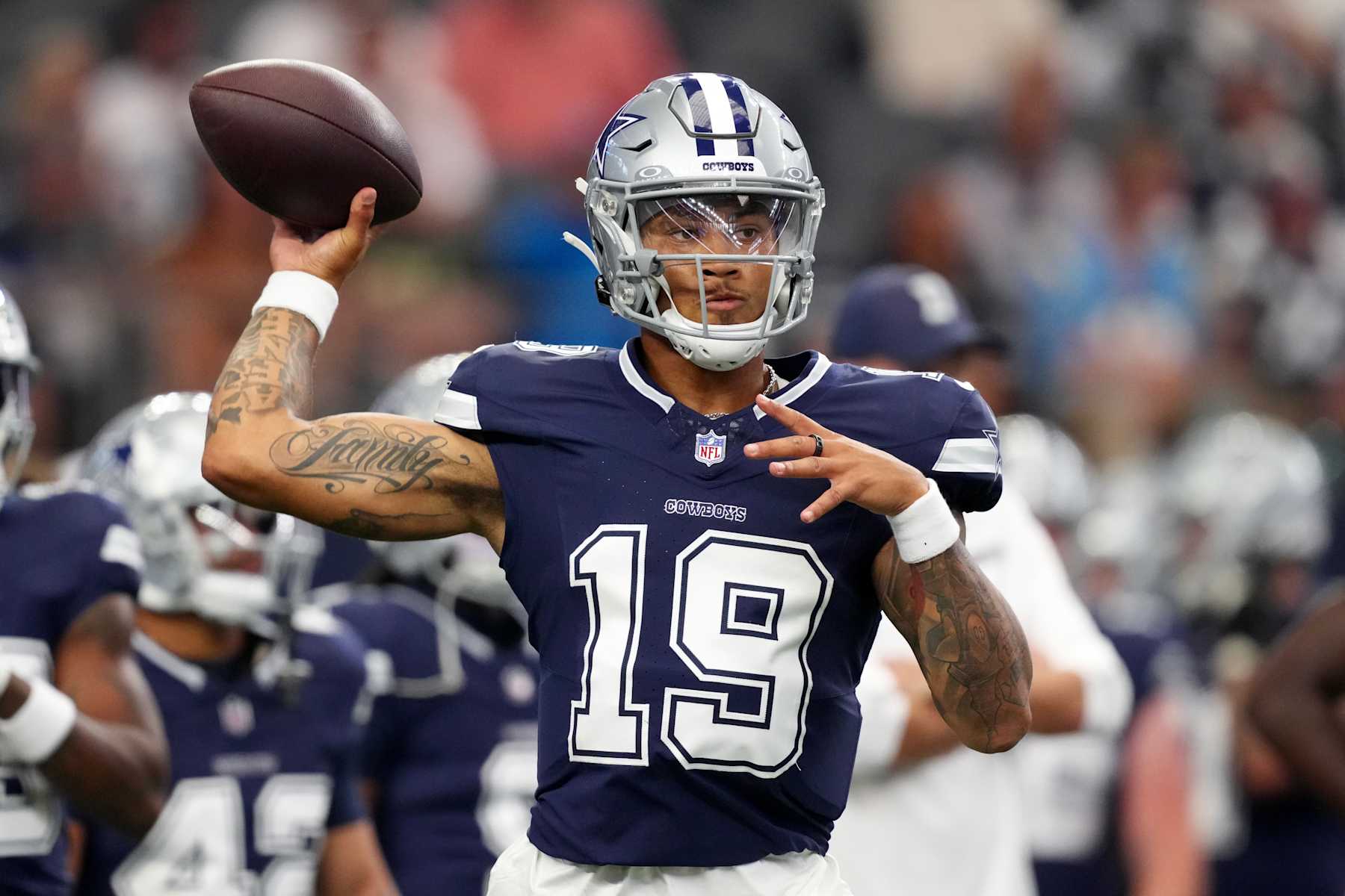 Cowboys QB Trey Lance