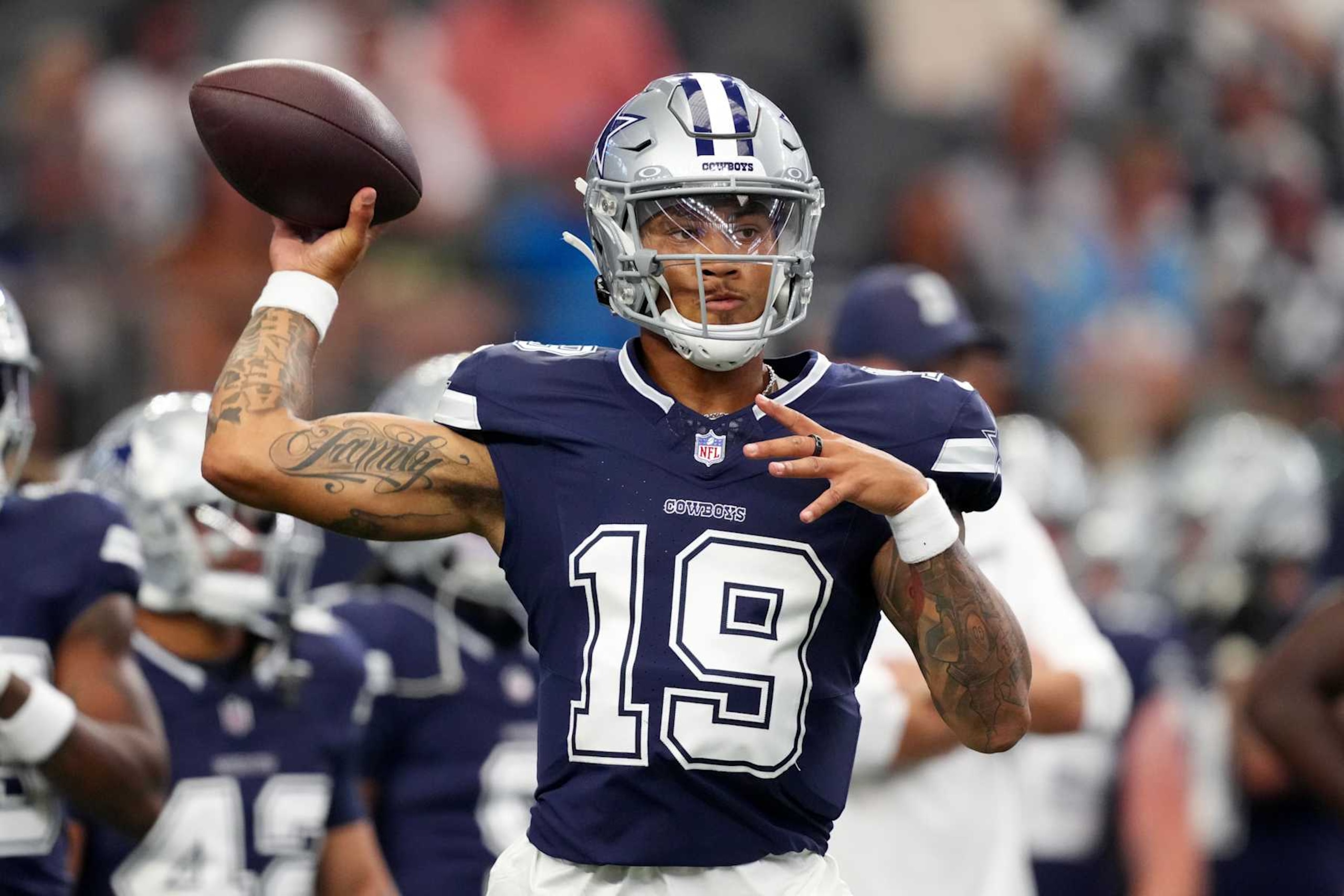Cowboys QB Trey Lance