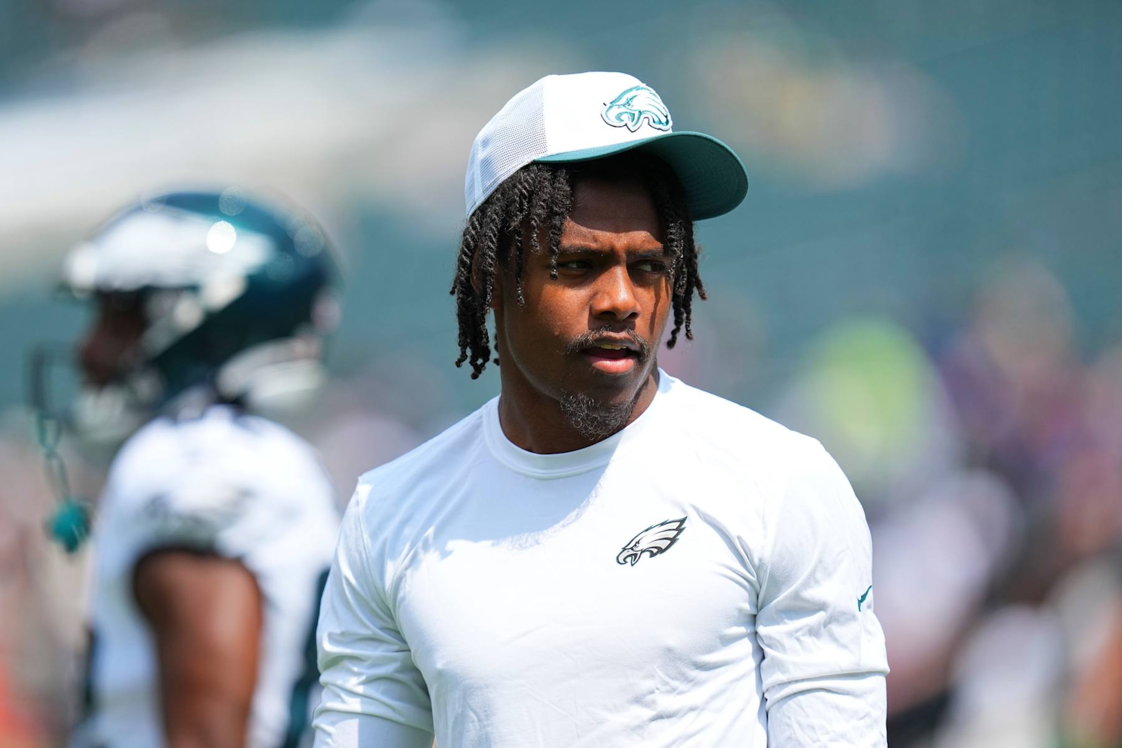 New Eagles WR Jahan Dotson New Eagles WR Jahan Dotson