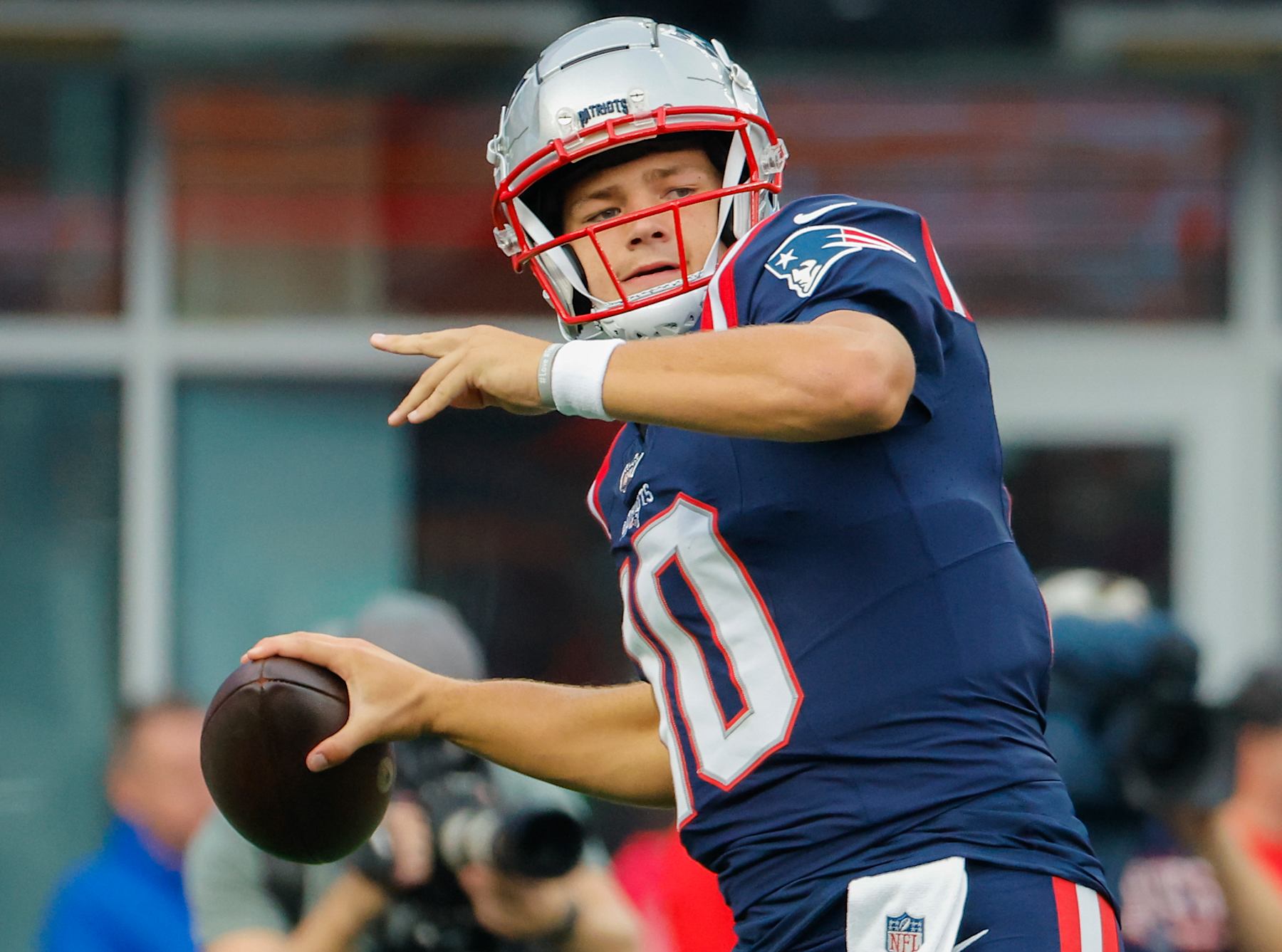Patriots QB Drake Maye