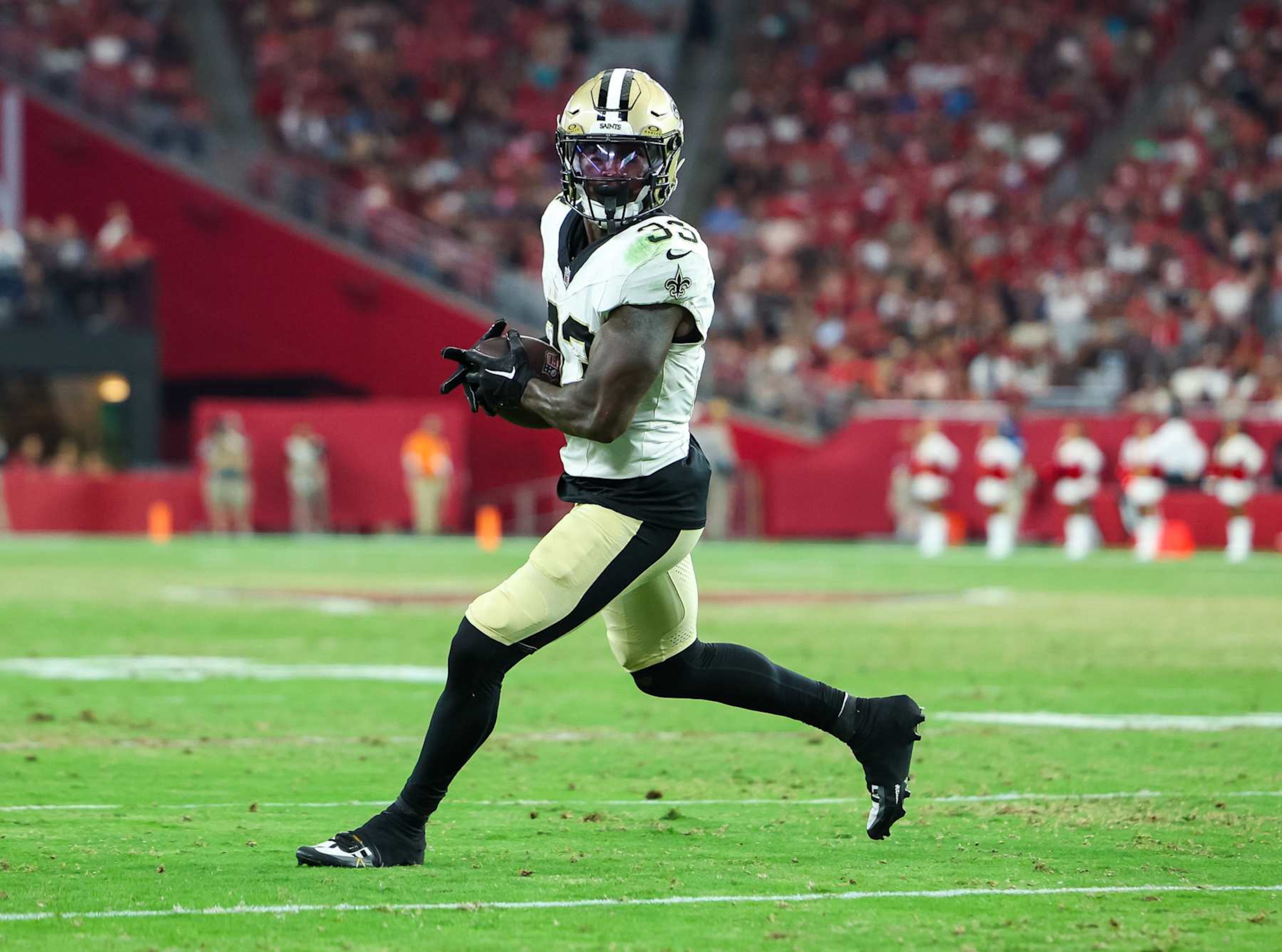 Saints RB Jordan Mims Saints RB Jordan Mims