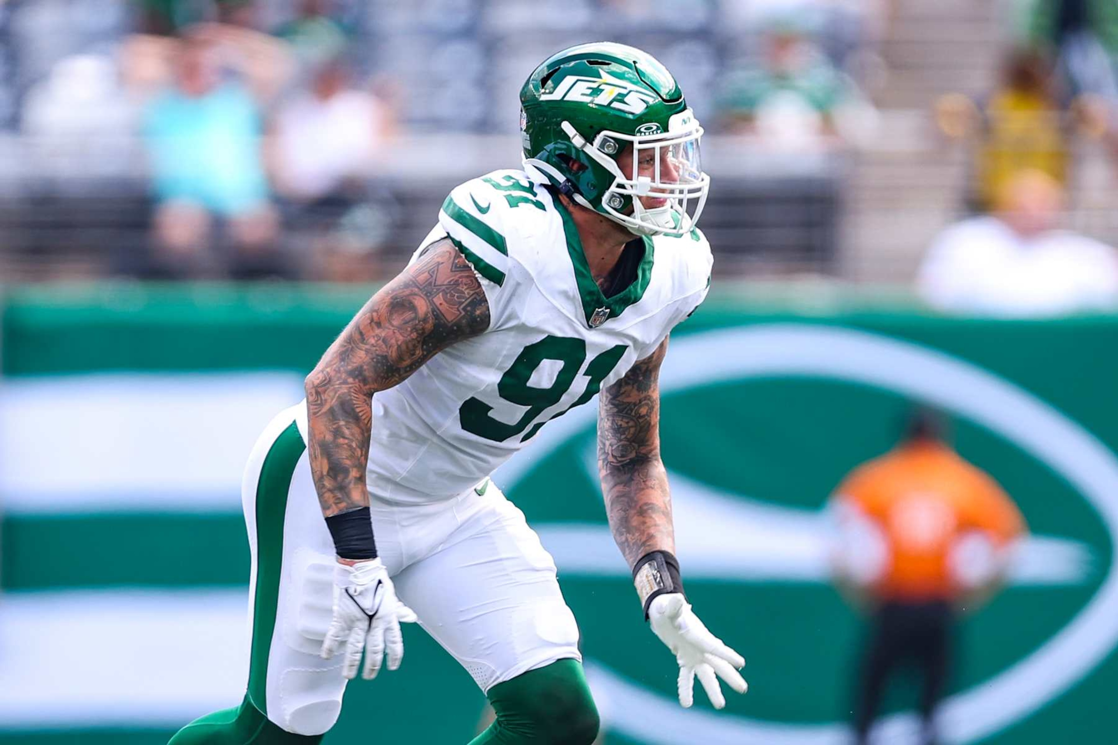 Jets DL Braiden McGregor Jets DL Braiden McGregor