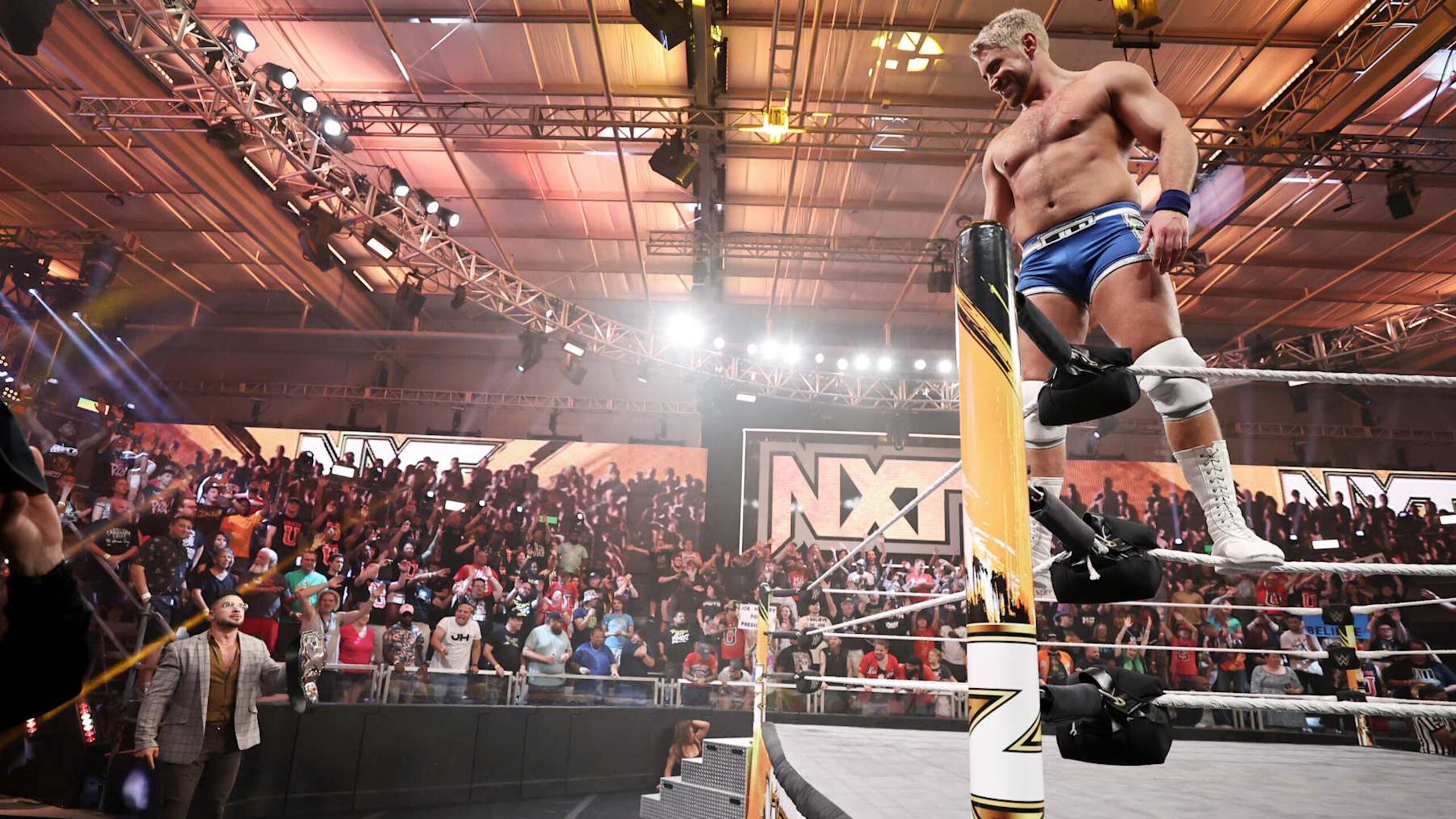 Joe Hendry last week earned a shot at the NXT Championship. Joe Hendry last week earned a shot at the NXT Championship.