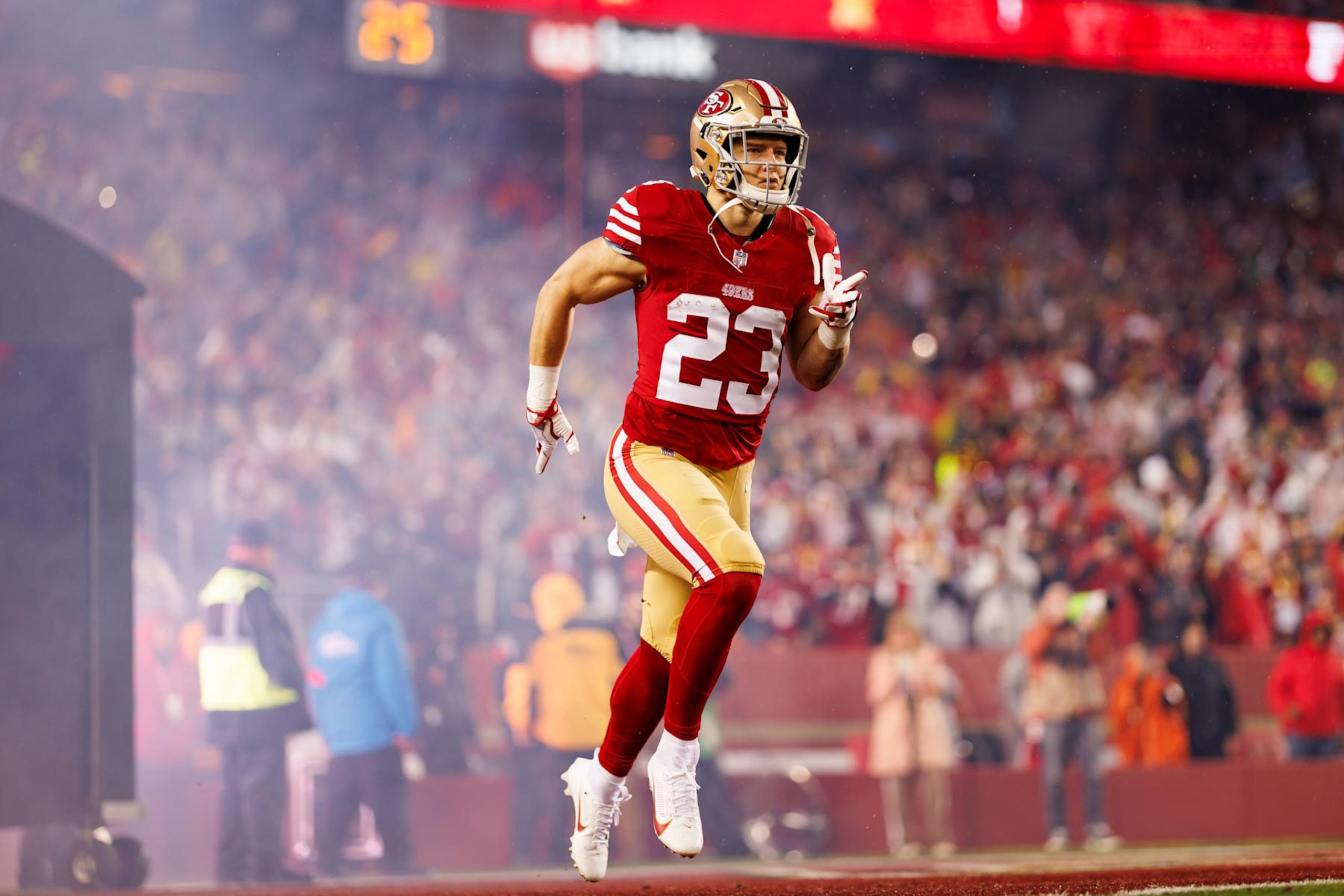 49ers RB Christian McCaffrey