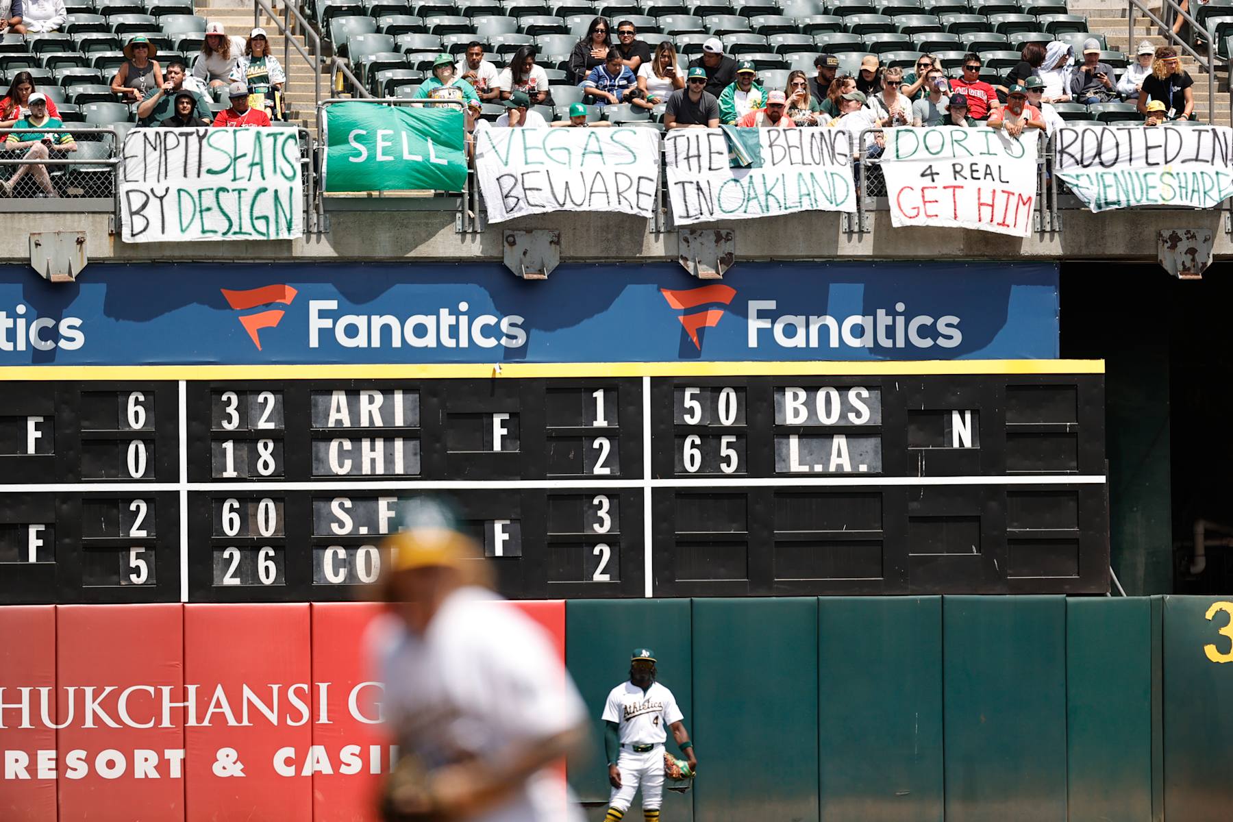 Oakland Athletics fans