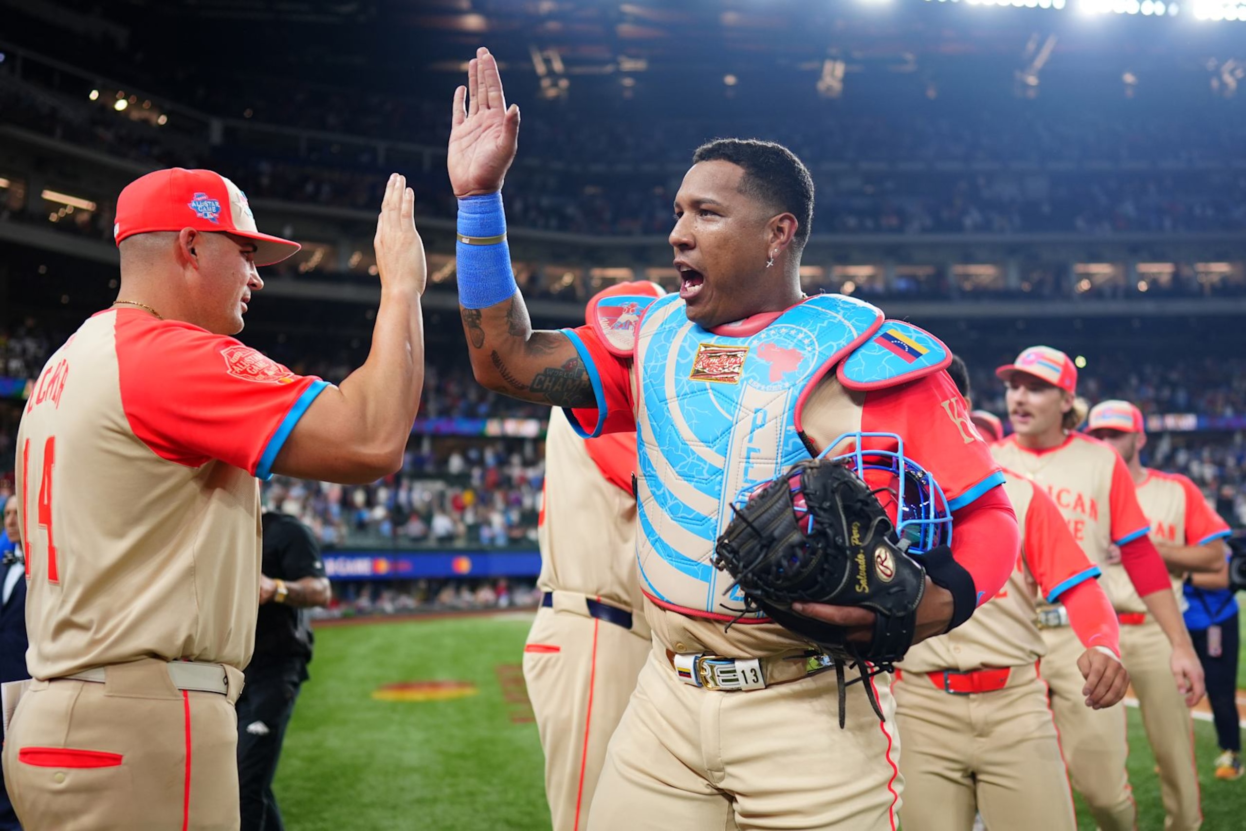 Salvador Perez at the 2024 All-Star Game