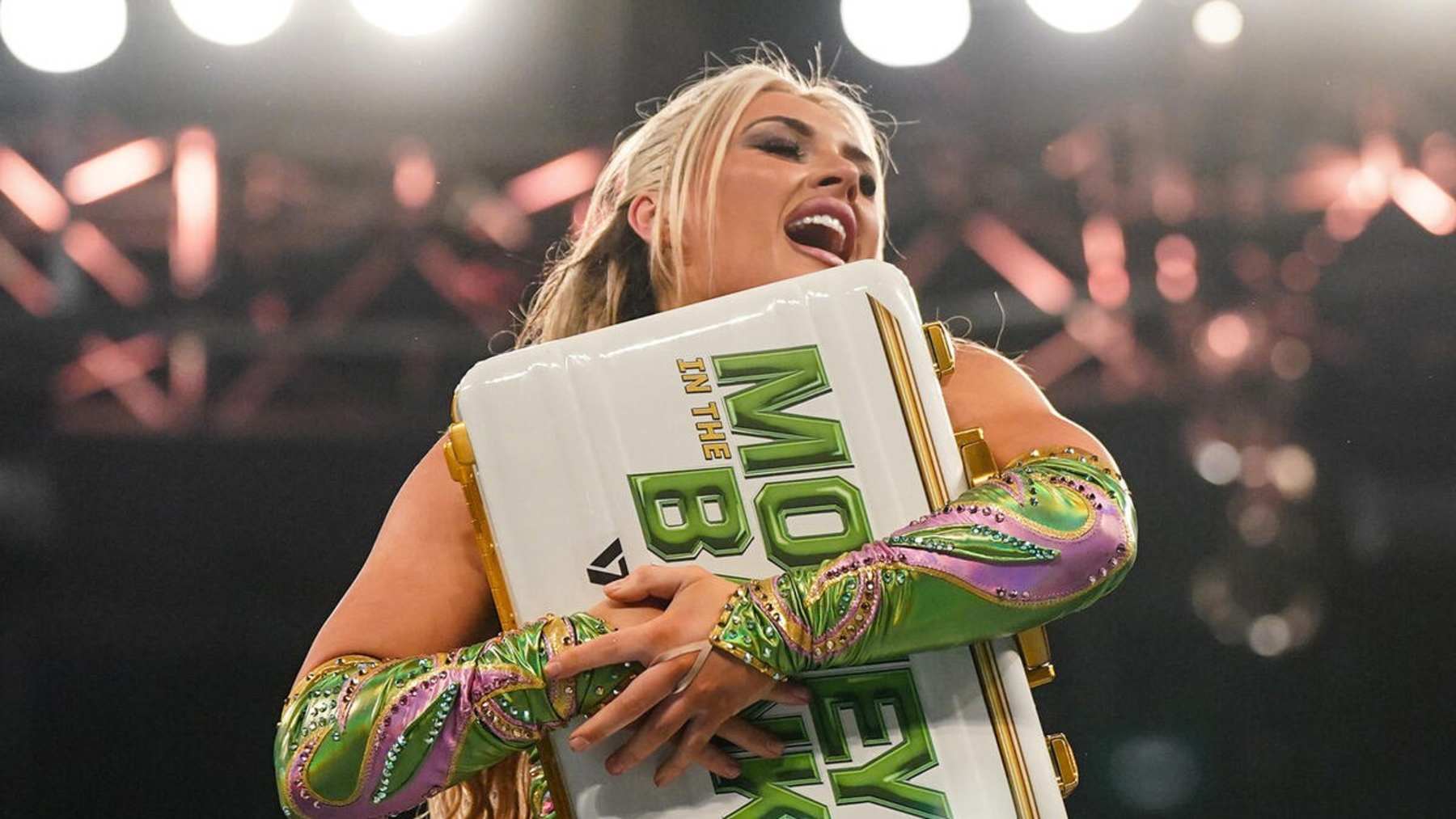 Ms. Money in the Bank Tiffany Stratton is one cash-in away from winning a world title on WWE's main roster.