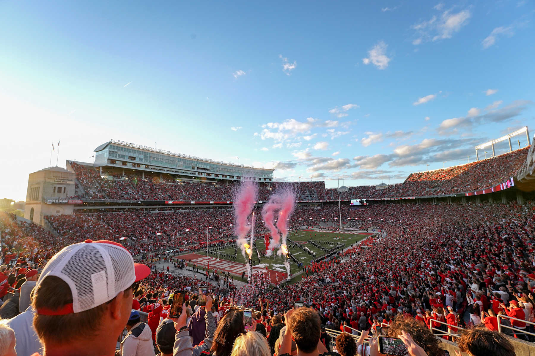 General view of Ohio Stadium