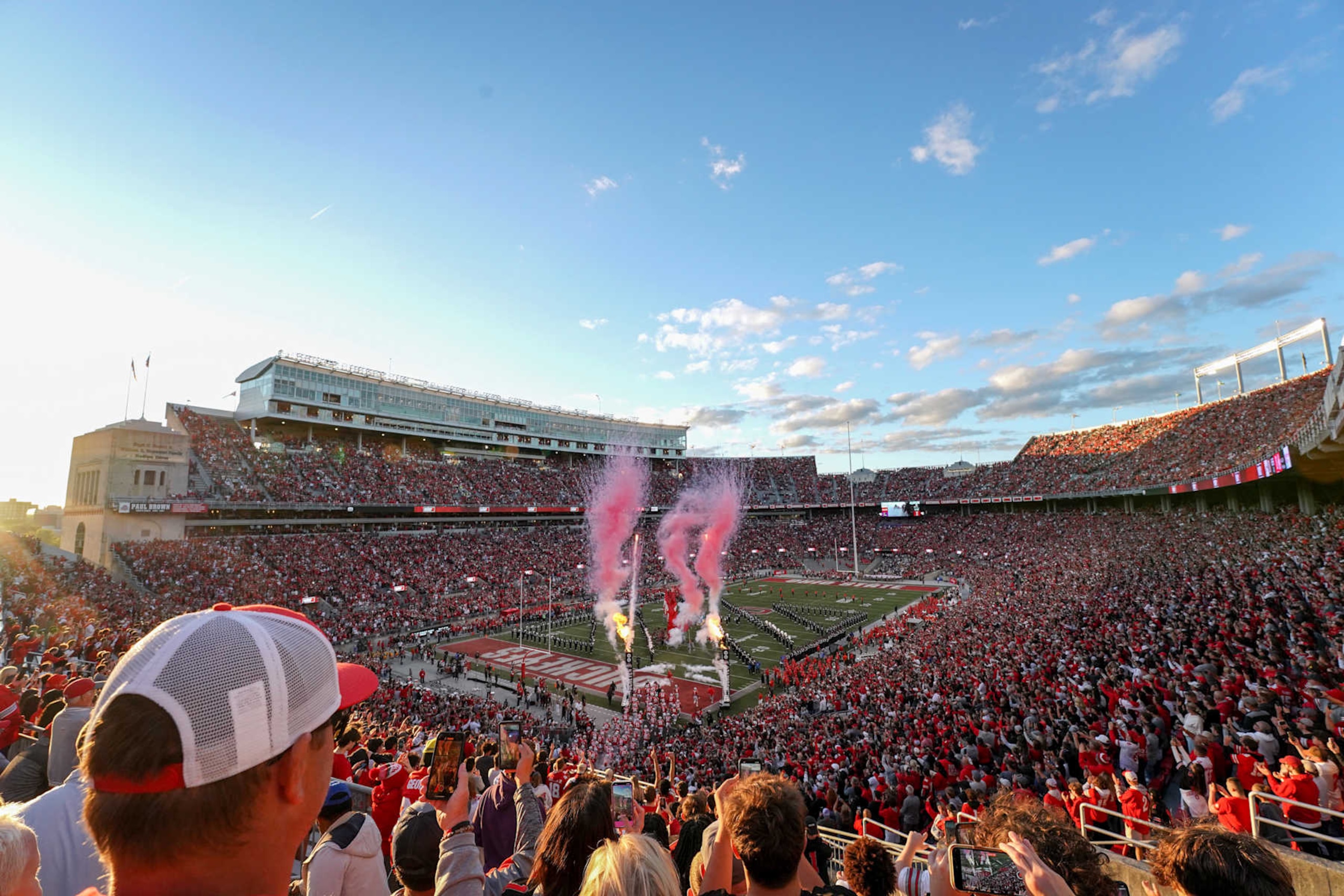 General view of Ohio Stadium