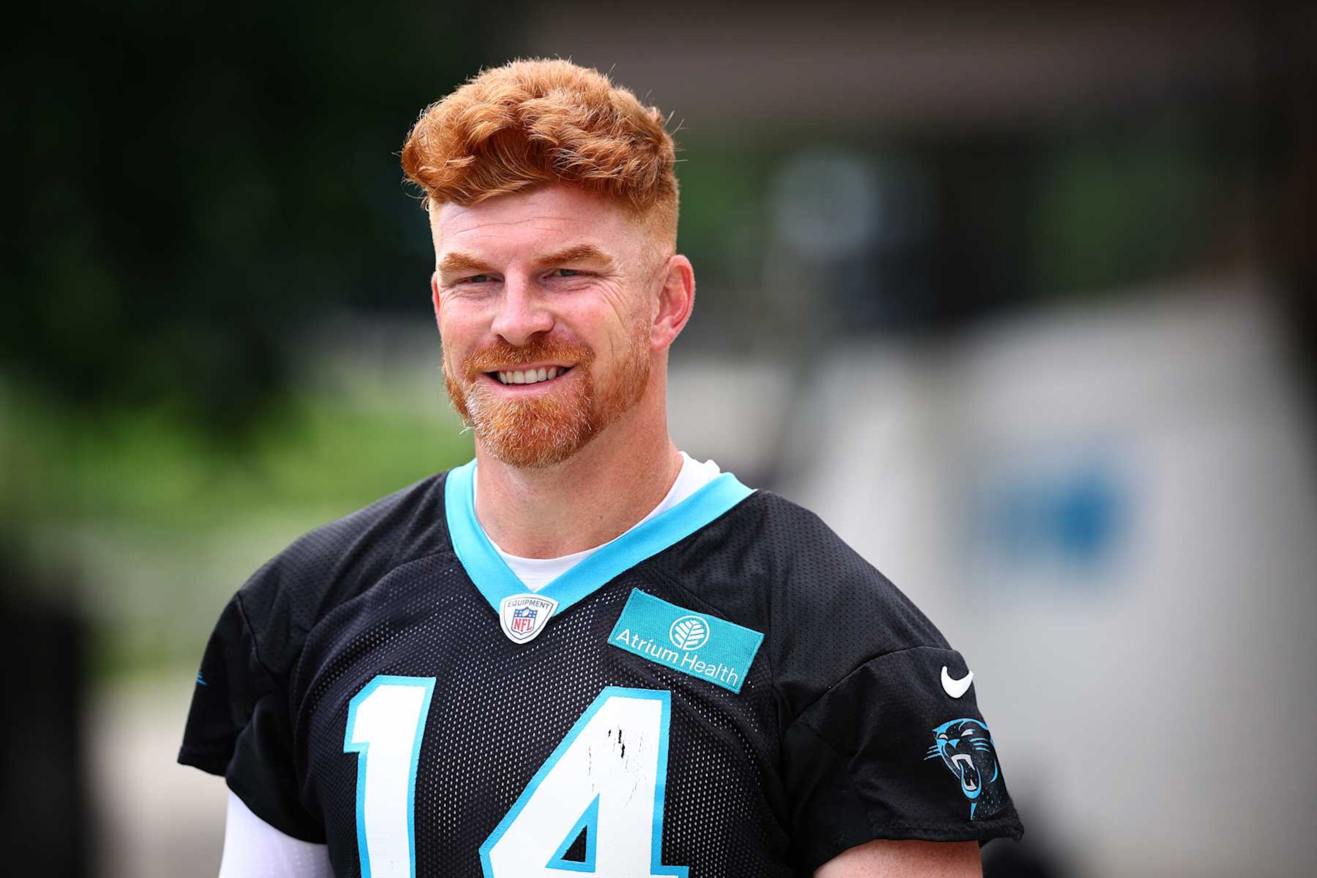 Panthers QB Andy Dalton Panthers QB Andy Dalton