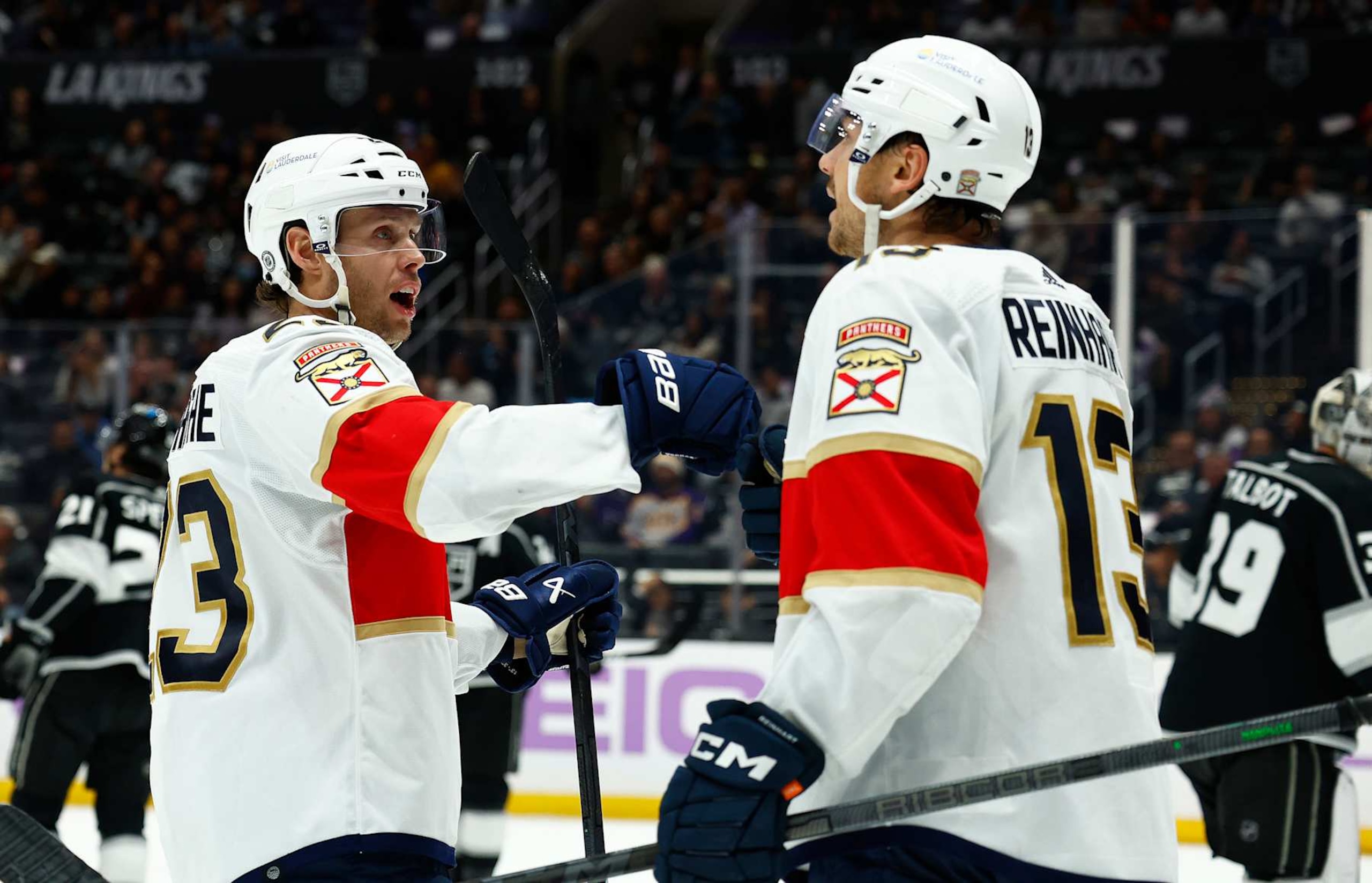 Carter Verhaeghe and Sam Reinhart.
