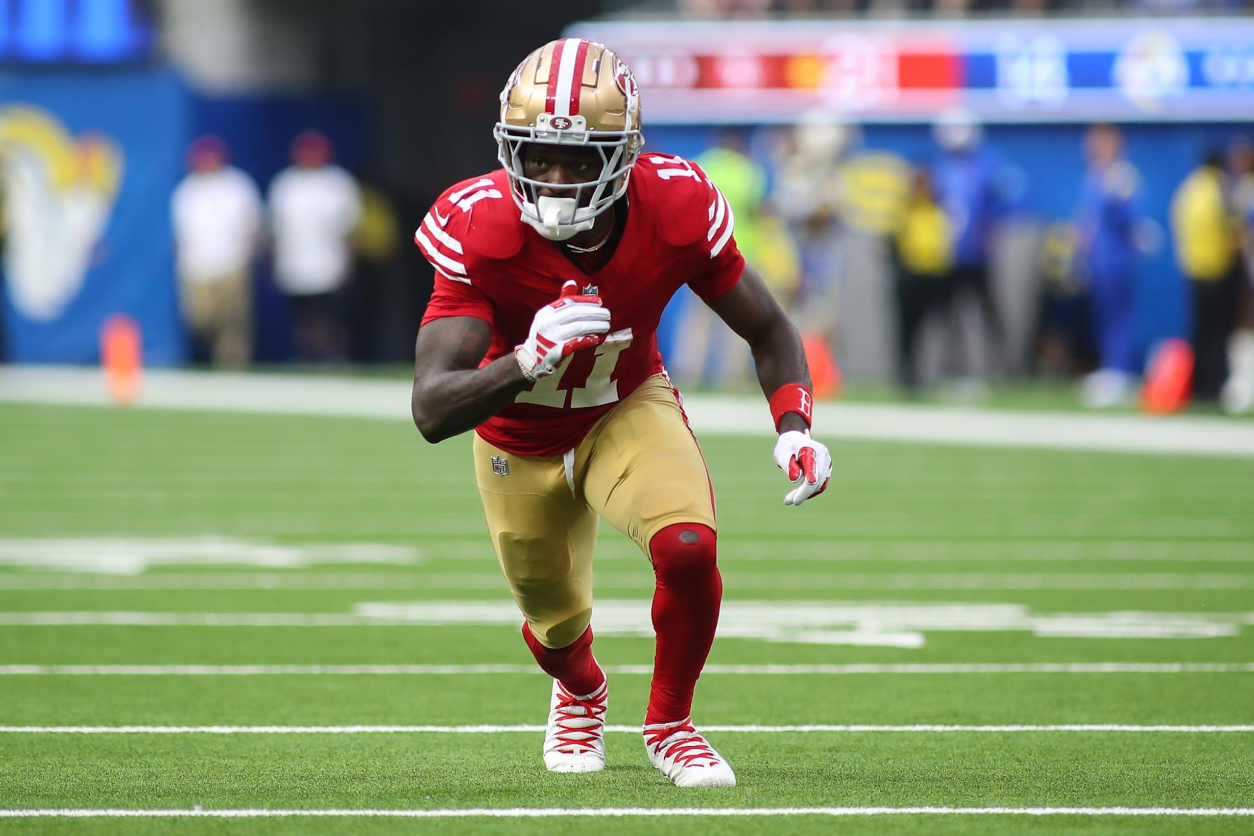49ers WR Brandon Aiyuk 49ers WR Brandon Aiyuk