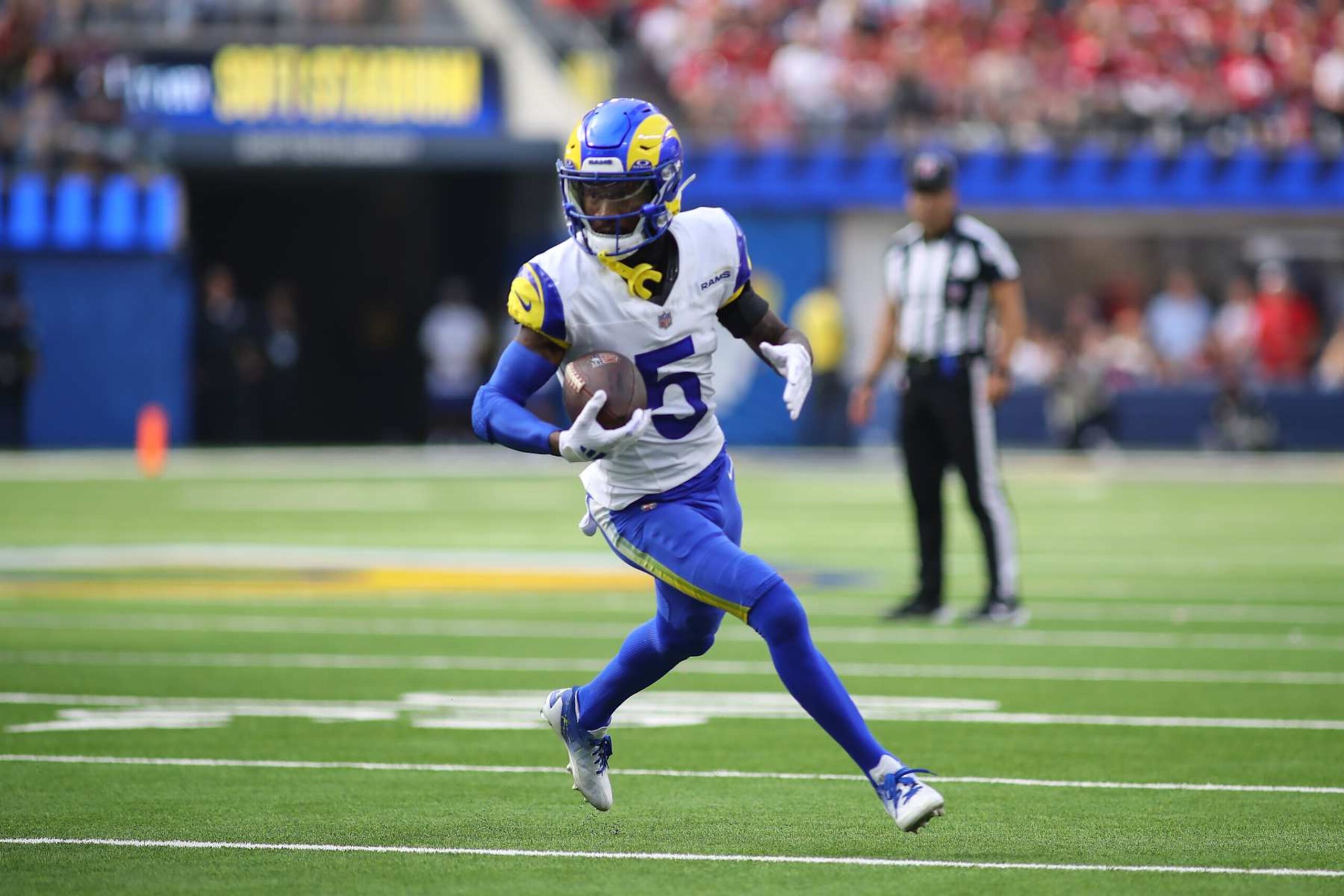 Rams WR Tutu Atwell Rams WR Tutu Atwell