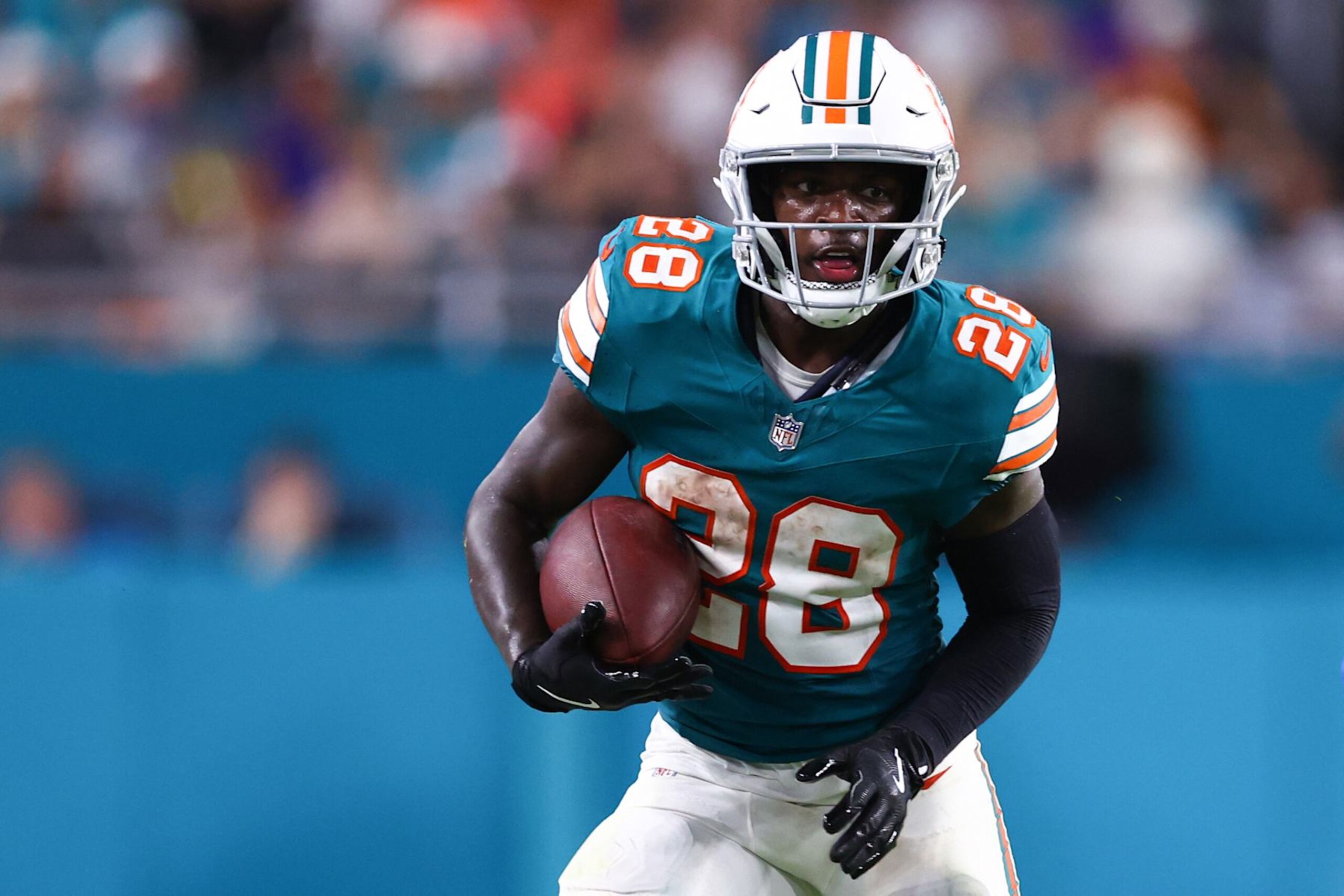 Dolphins RB De'Von Achane