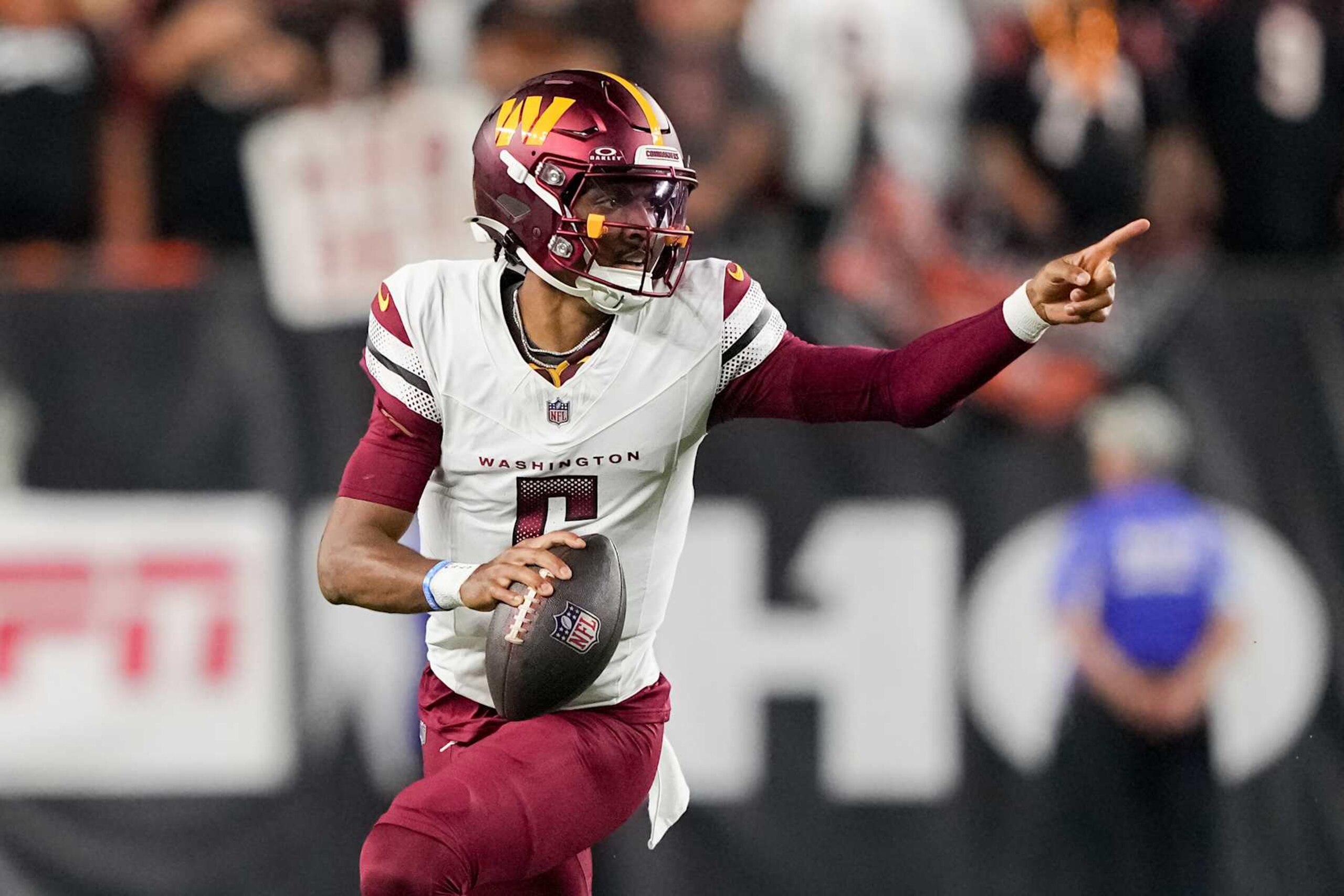 Commanders QB Jayden Daniels