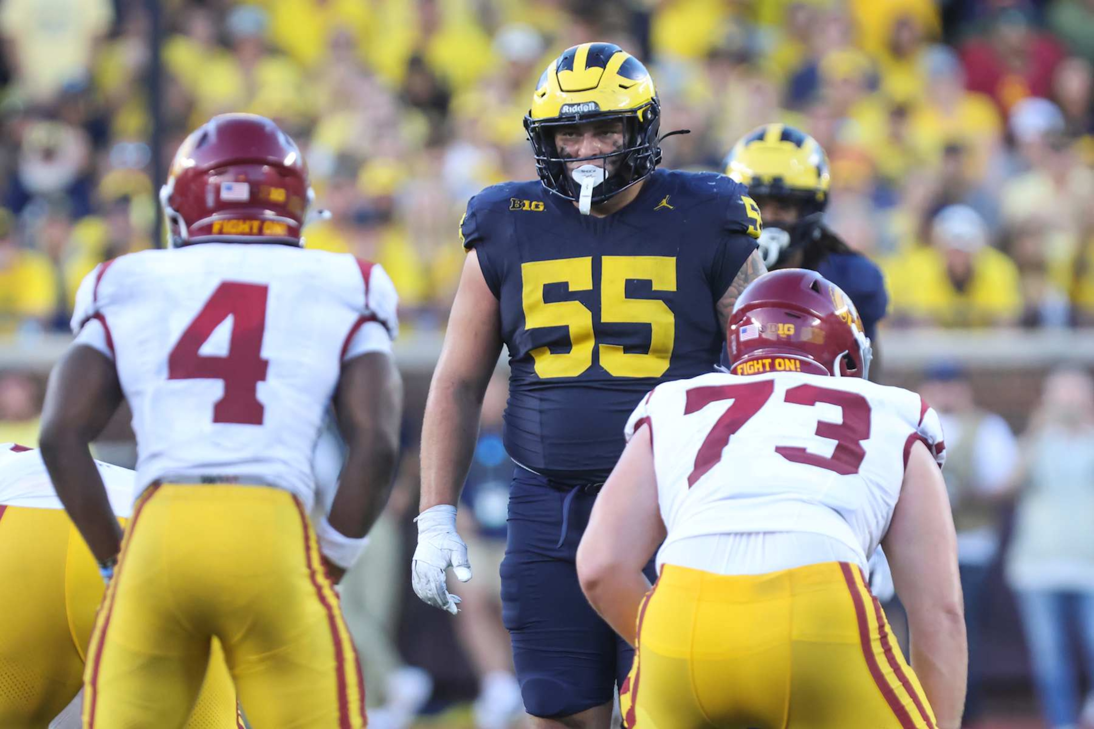 Michigan's Mason Graham has No. 1 overall potential, even as a defensive tackle. Michigan's Mason Graham has No. 1 overall potential, even as a defensive tackle.