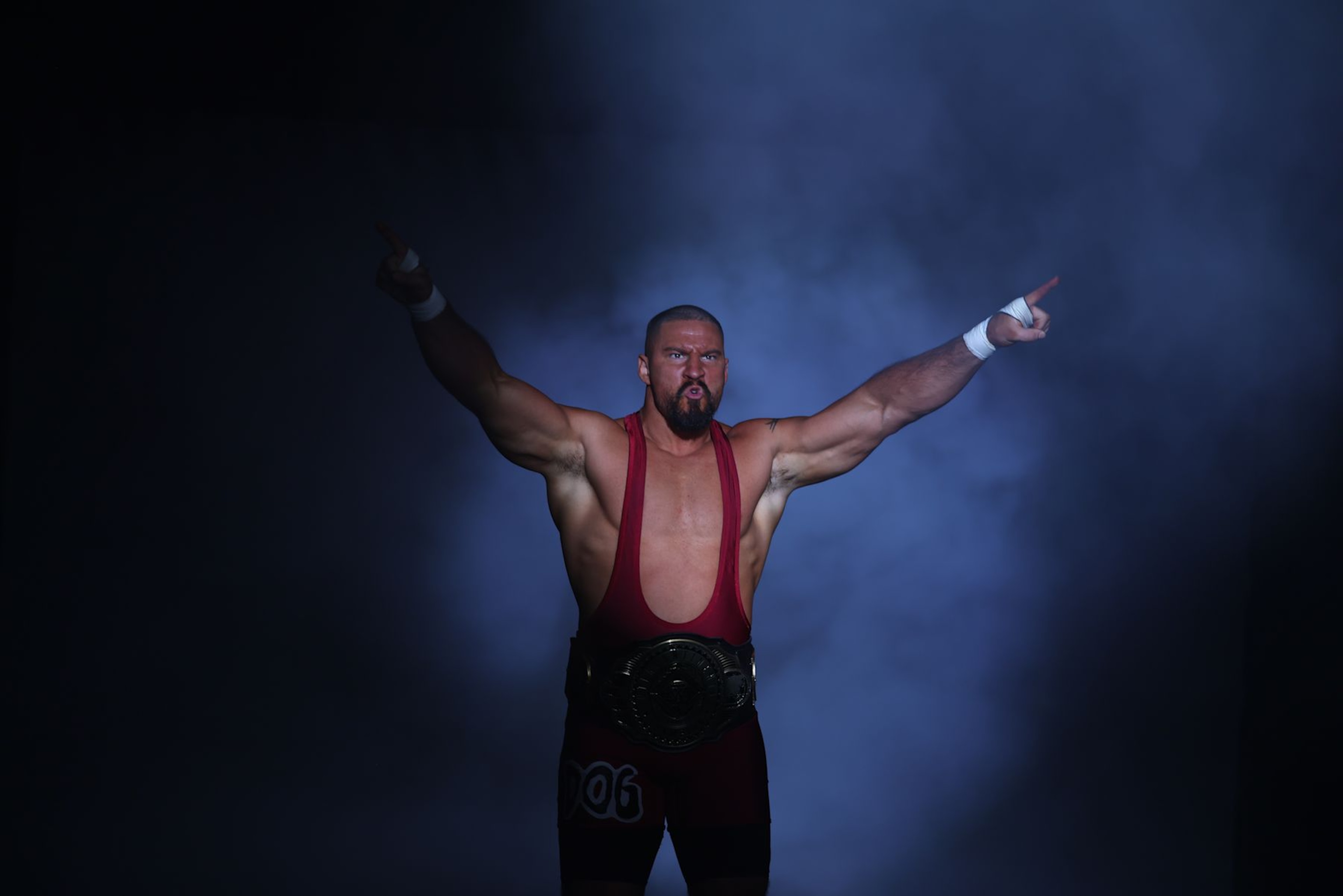 ONTARIO, CALIFORNIA - SEPTEMBER 23: Intercontinental Champion Bron Breakker makes his entrance during Monday Night RAW at Toyota Arena on September 23, 2024 in Ontario, California. (Photo by WWE/Getty Images) ONTARIO, CALIFORNIA - SEPTEMBER 23: Intercontinental Champion Bron Breakker makes his entrance during Monday Night RAW at Toyota Arena on September 23, 2024 in Ontario, California. (Photo by WWE/Getty Images)