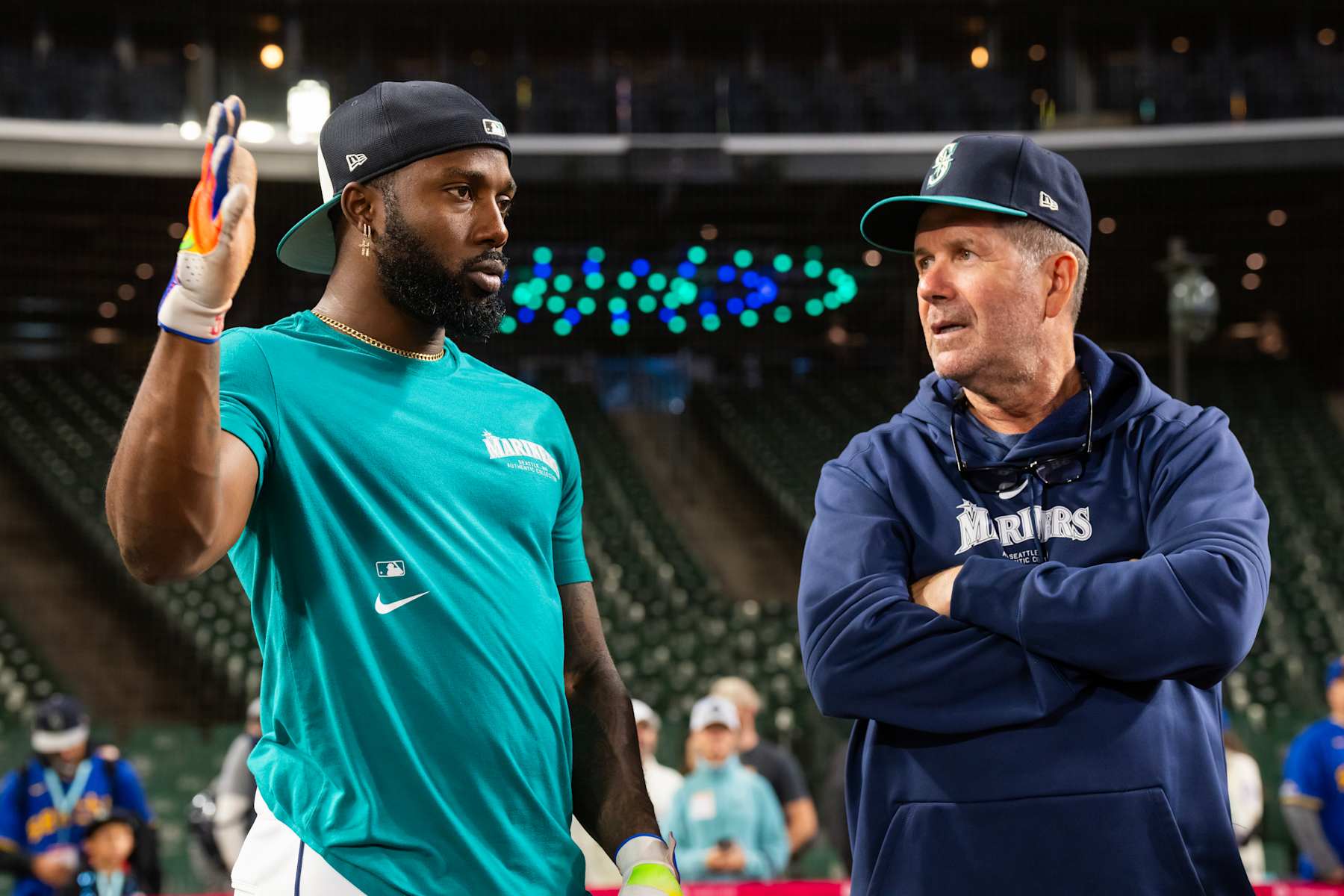 Randy Arozarena (L) and Edgar Martinez (R)