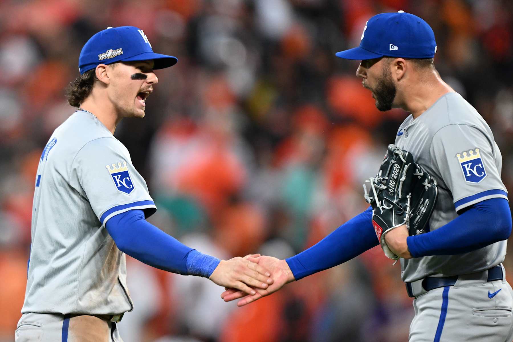 Bobby Witt Jr. (L) and Lucas Erceg (R)