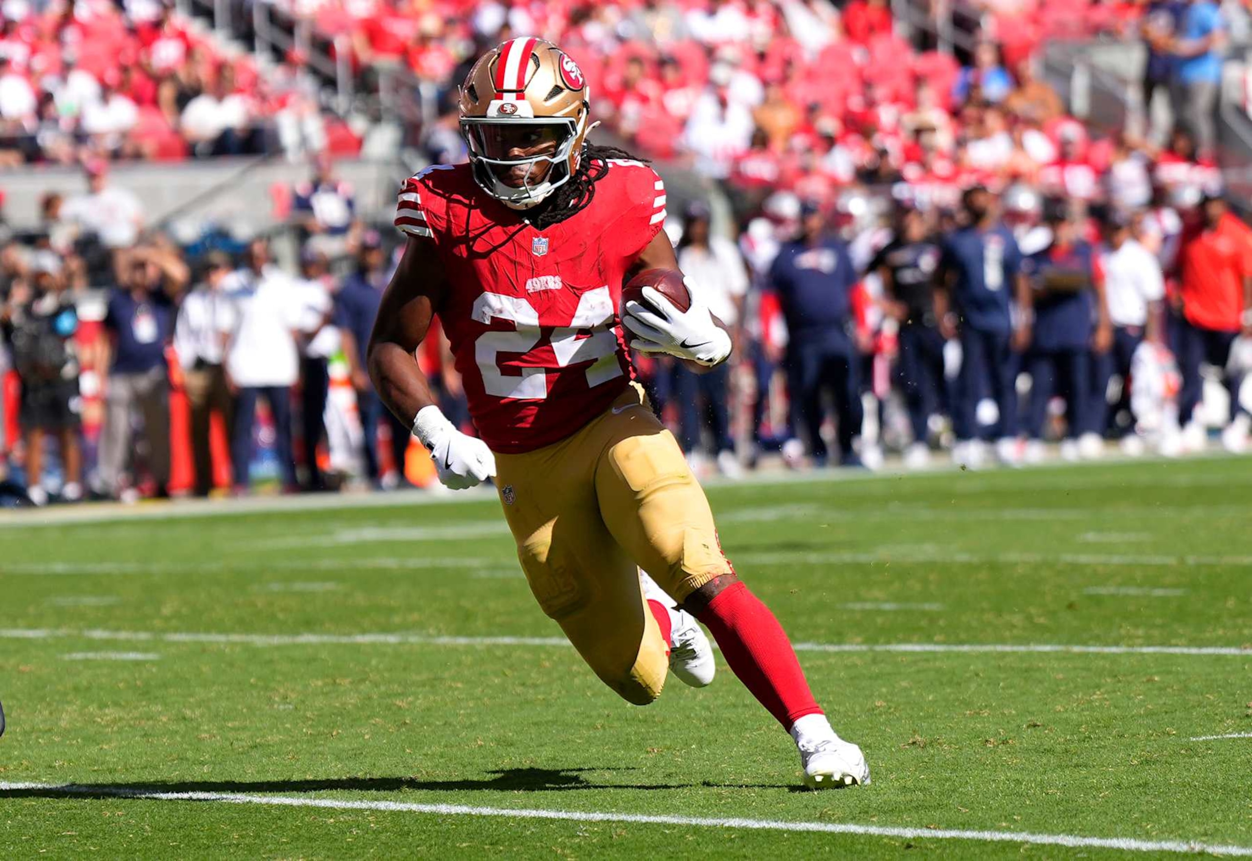 49ers RB Jordan Mason