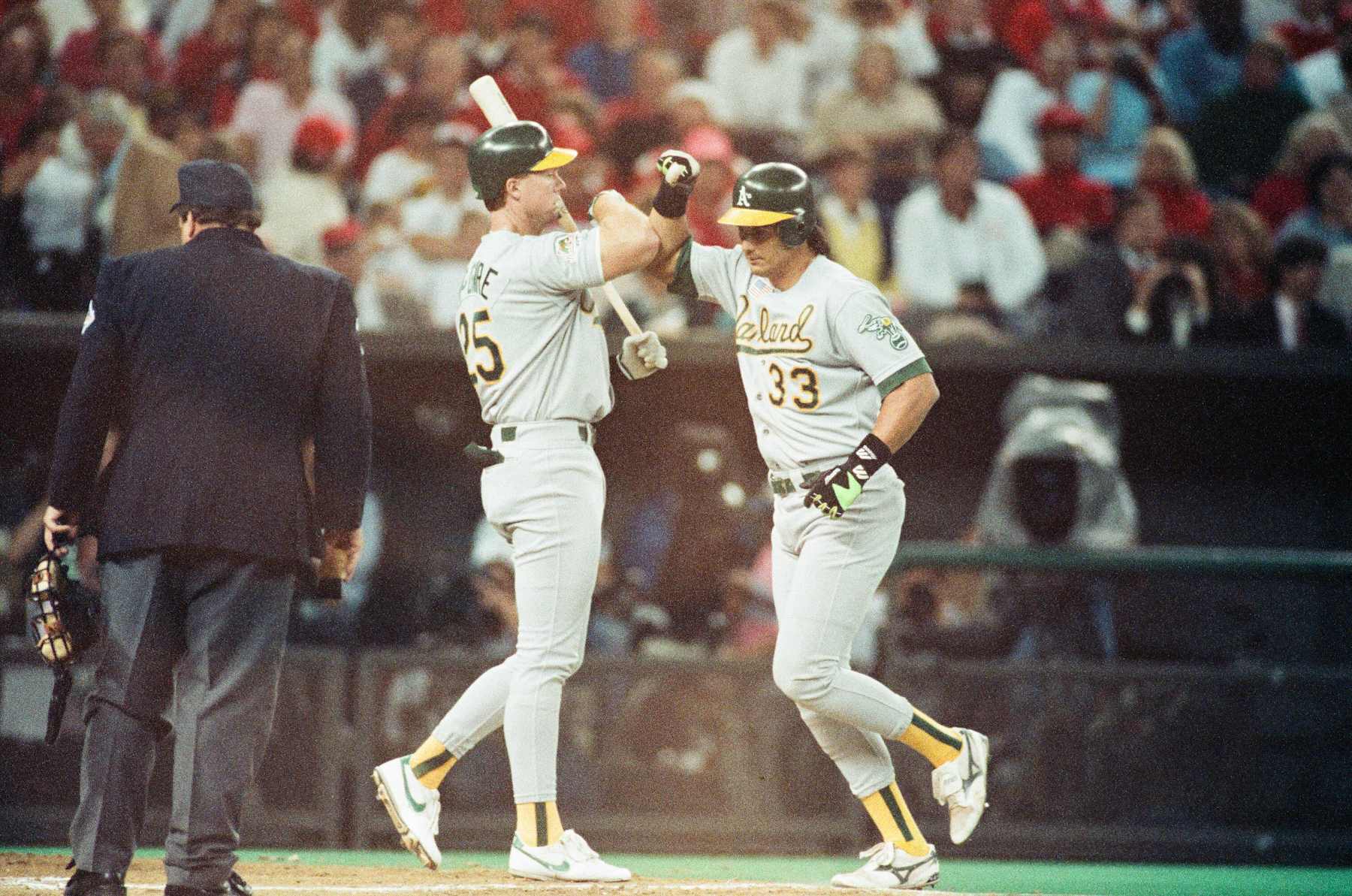 Mark McGwire and Jose Canseco