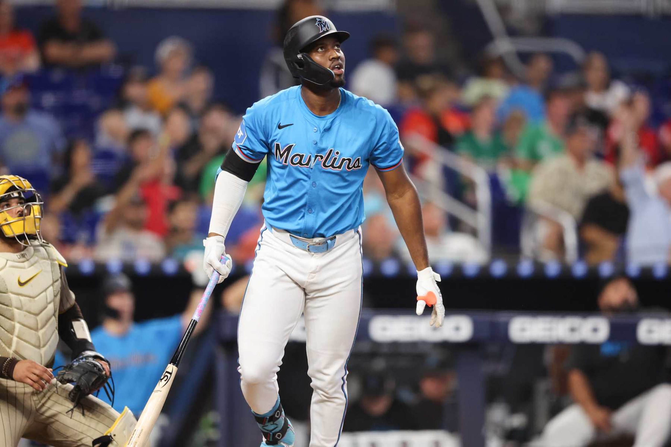 Miami's Jesús Sánchez