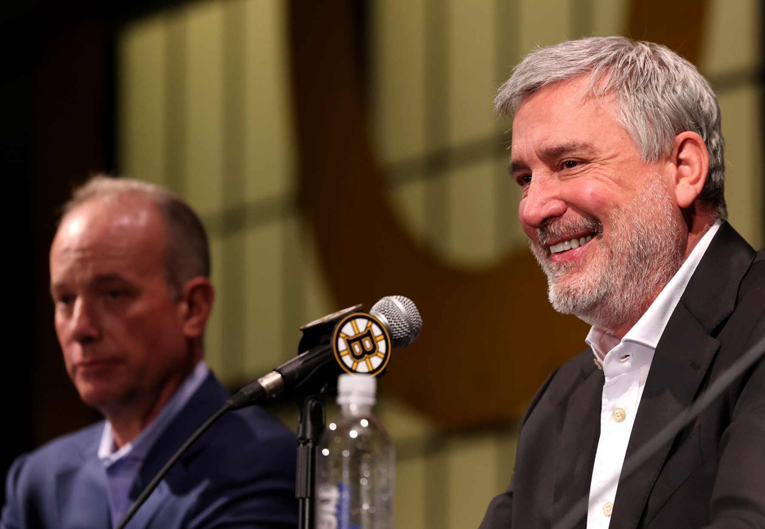 Boston Bruins CEO and Alternate Governor Charlie Jacobs (left) and Bruins President Cam Neely Boston Bruins CEO and Alternate Governor Charlie Jacobs (left) and Bruins President Cam Neely