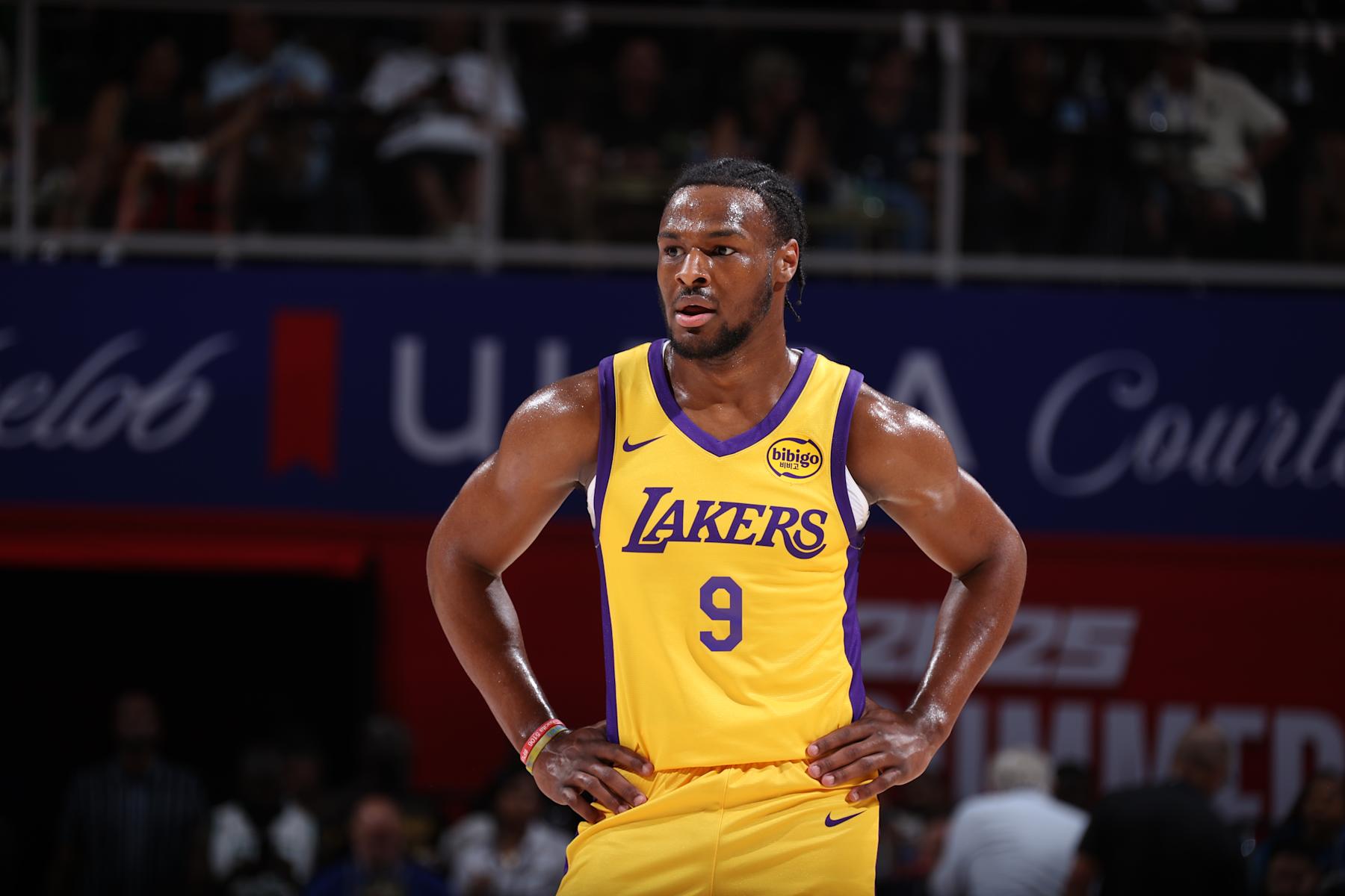 lebron james jr lakers