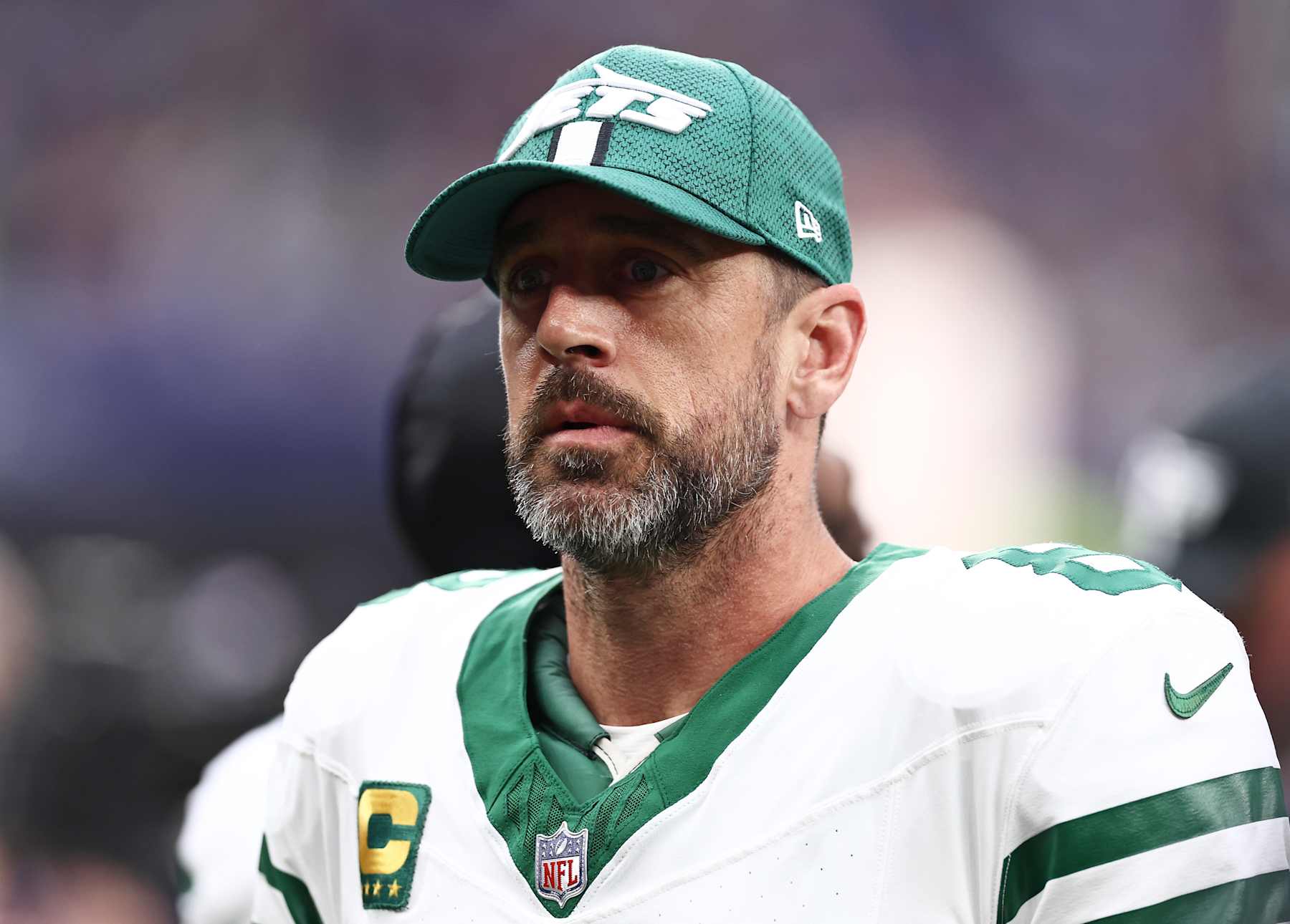Jets QB Aaron Rodgers