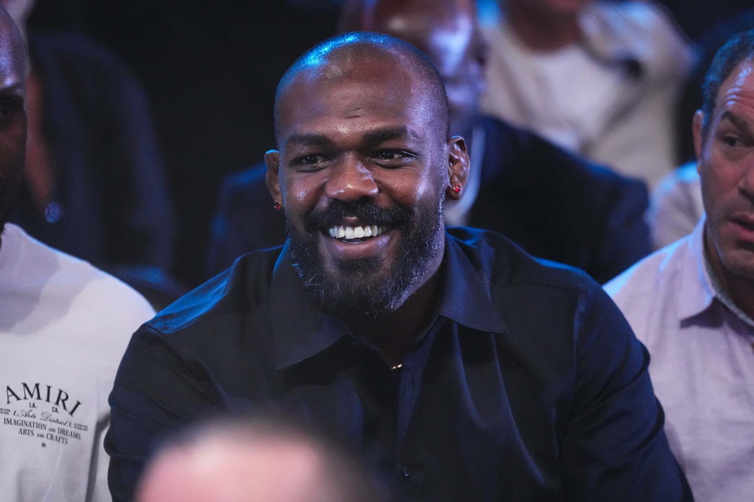 LAS VEGAS, NEVADA - SEPTEMBER 14: Jon Jones is seen in attendance during the UFC 306 at Riyadh Season Noche UFC event at Sphere on September 14, 2024 in Las Vegas, Nevada. (Photo by Jeff Bottari/Zuffa LLC) LAS VEGAS, NEVADA - SEPTEMBER 14: Jon Jones is seen in attendance during the UFC 306 at Riyadh Season Noche UFC event at Sphere on September 14, 2024 in Las Vegas, Nevada. (Photo by Jeff Bottari/Zuffa LLC)
